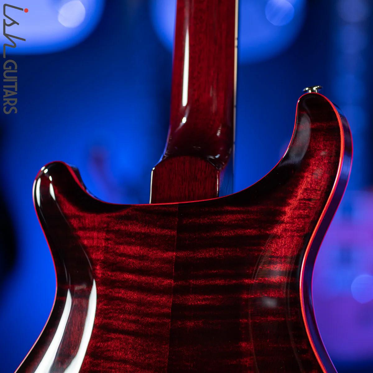 PRS McCarty 594 Hollowbody II Custom Color Fire Red Wrap - Image 10