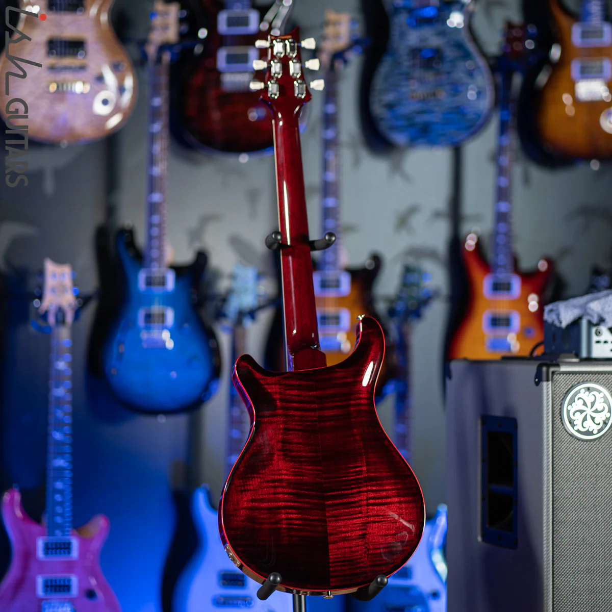 PRS McCarty 594 Hollowbody II Custom Color Fire Red Wrap - Image 8