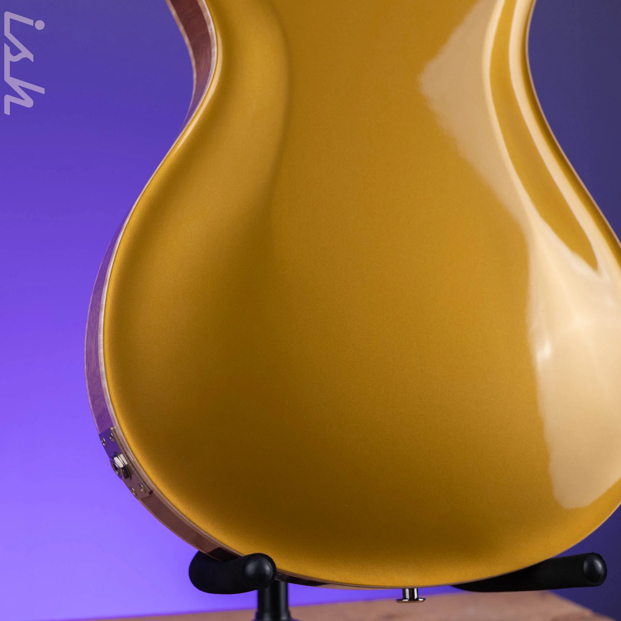 PRS McCarty 594 Hollowbody II Electric Guitar Gold Top - Image 9