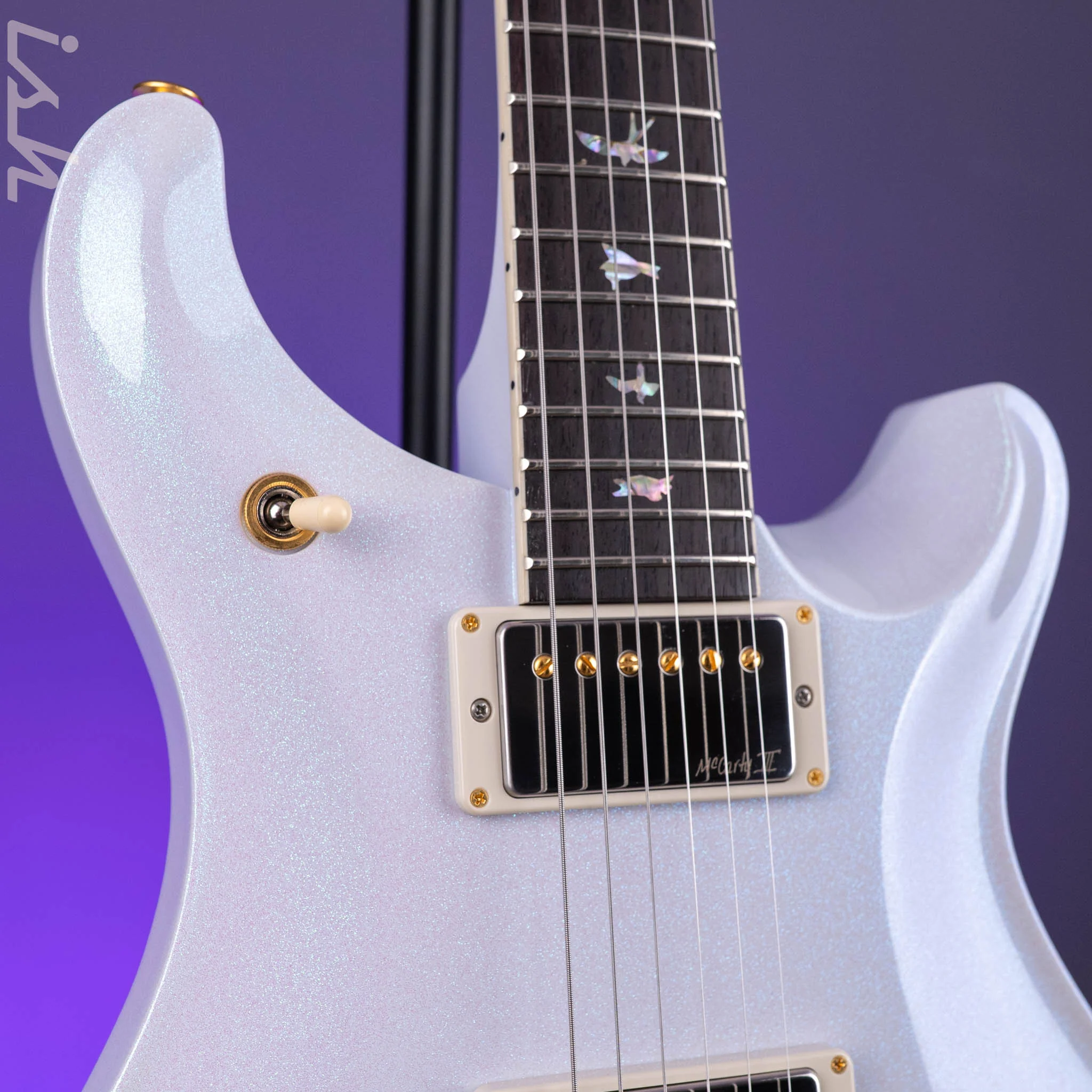 PRS McCarty 594 Pearl White Sparkle Sprayer's Choice - Image 4