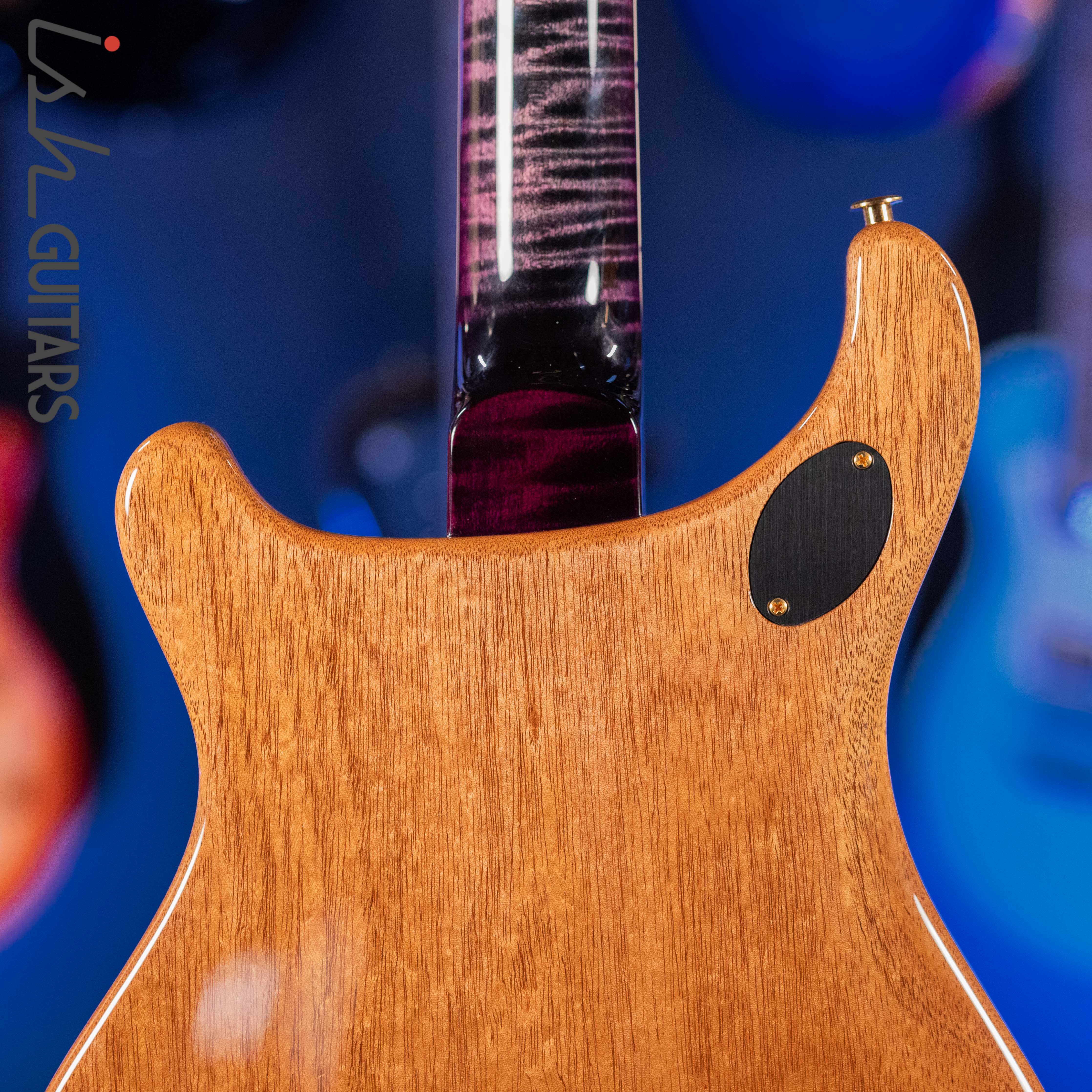 PRS McCarty 594 Quilt 10 Top Purple Wrap - Image 11