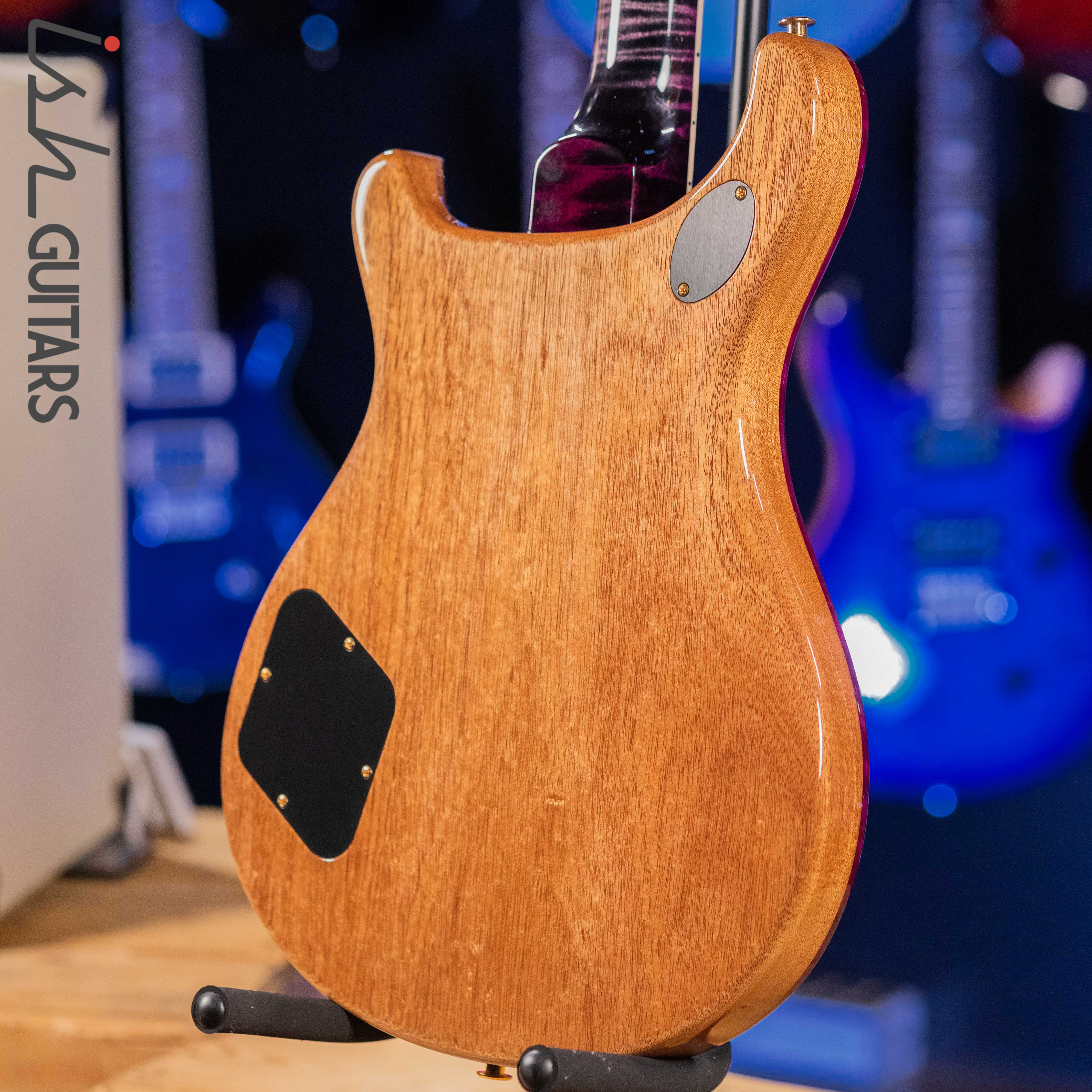 PRS McCarty 594 Quilt 10 Top Purple Wrap - Image 13