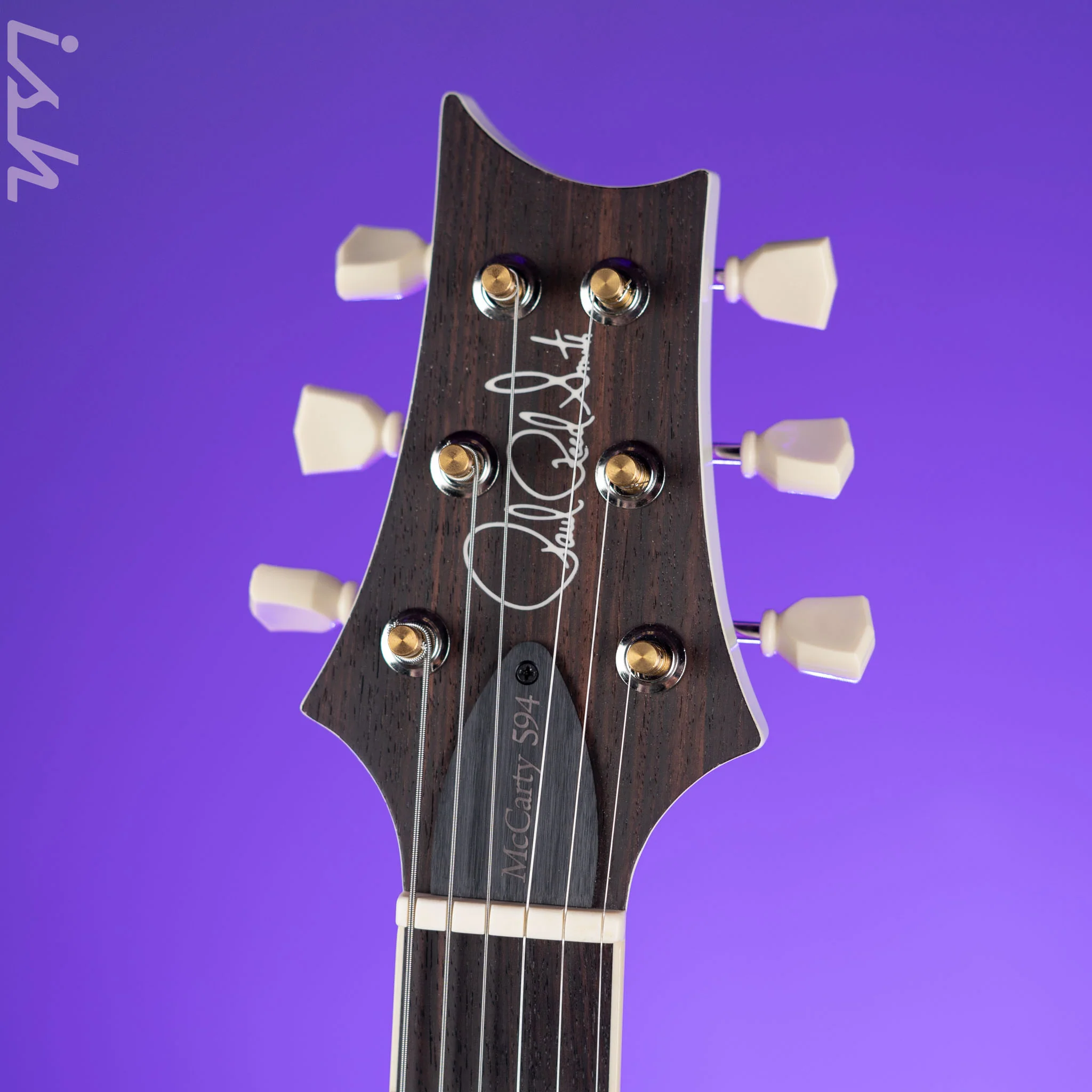 PRS McCarty 594 Singlecut Electric Guitar Antique White - Image 5