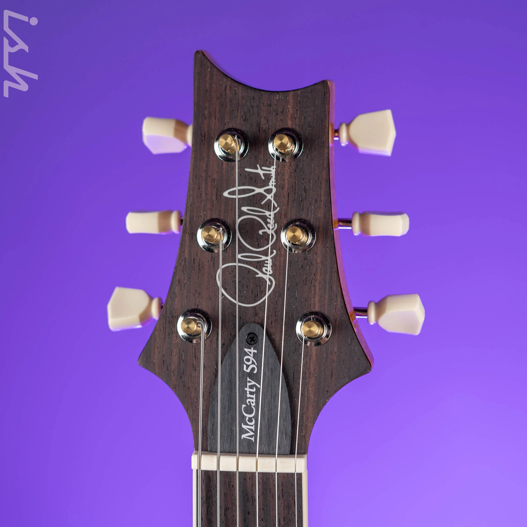 PRS McCarty 594 Singlecut Electric Guitar Gold Top - Image 5
