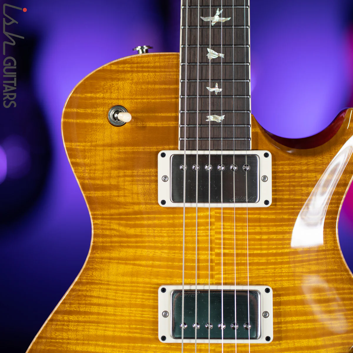 PRS McCarty 594 Singlecut Joe Walsh LTD McCarty Sunburst 10 Top - Image 3