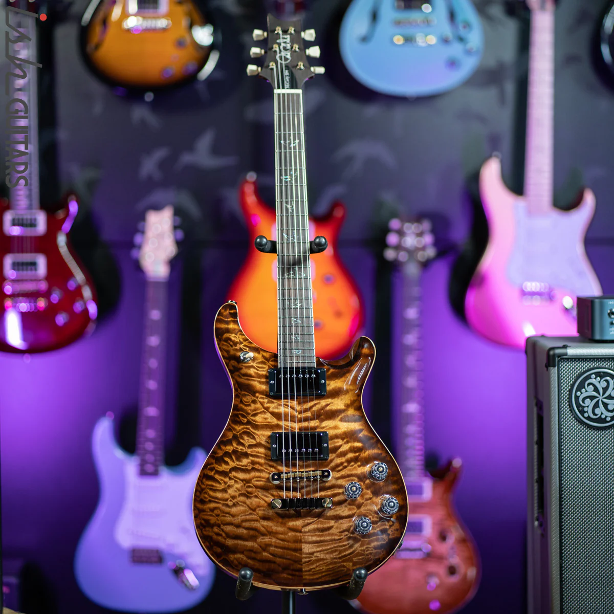 PRS McCarty 594 Wood Library Copperhead Burst 10 Top - Image 2