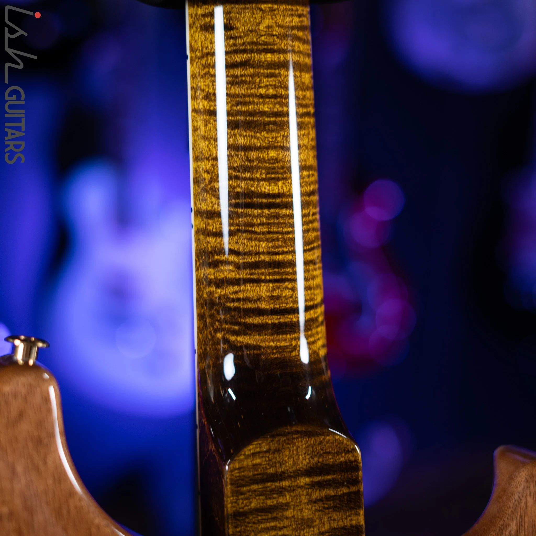 PRS McCarty Lefty Wood Library Yellow Tiger Artist Flame Maple - Image 11