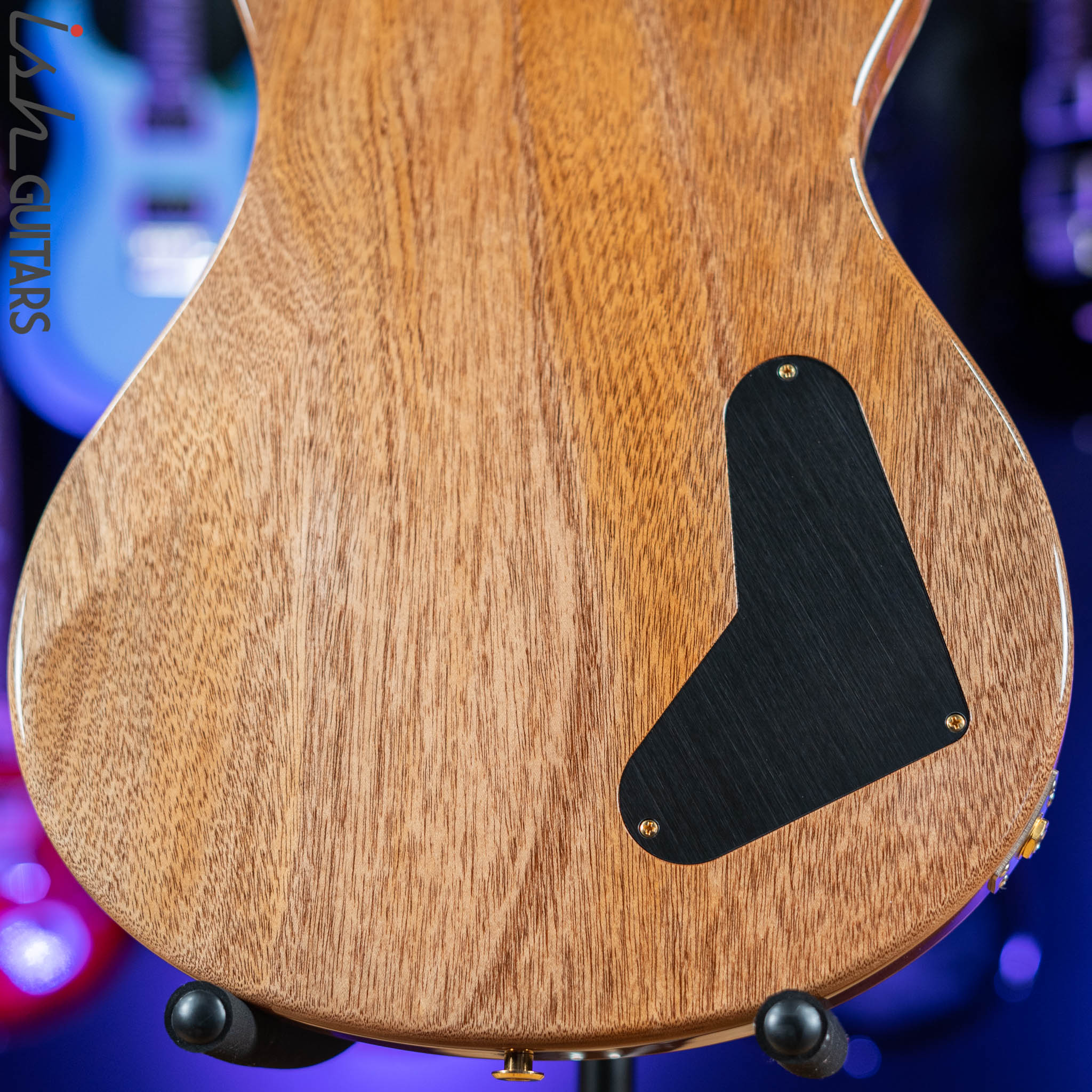 PRS McCarty Lefty Wood Library Charcoal Burst Artist Flame Maple - Image 9