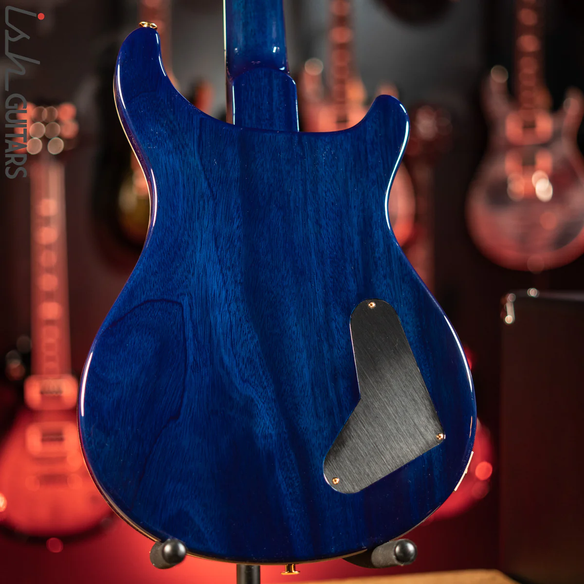 PRS McCarty Lefty Wood Library Violet Purple Burst 10 Top Flame Maple - Image 8