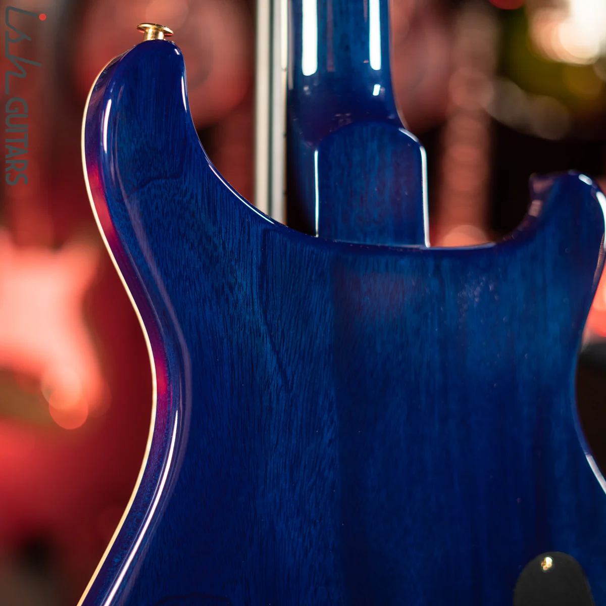 PRS McCarty Lefty Wood Library Violet Purple Burst 10 Top Flame Maple - Image 9