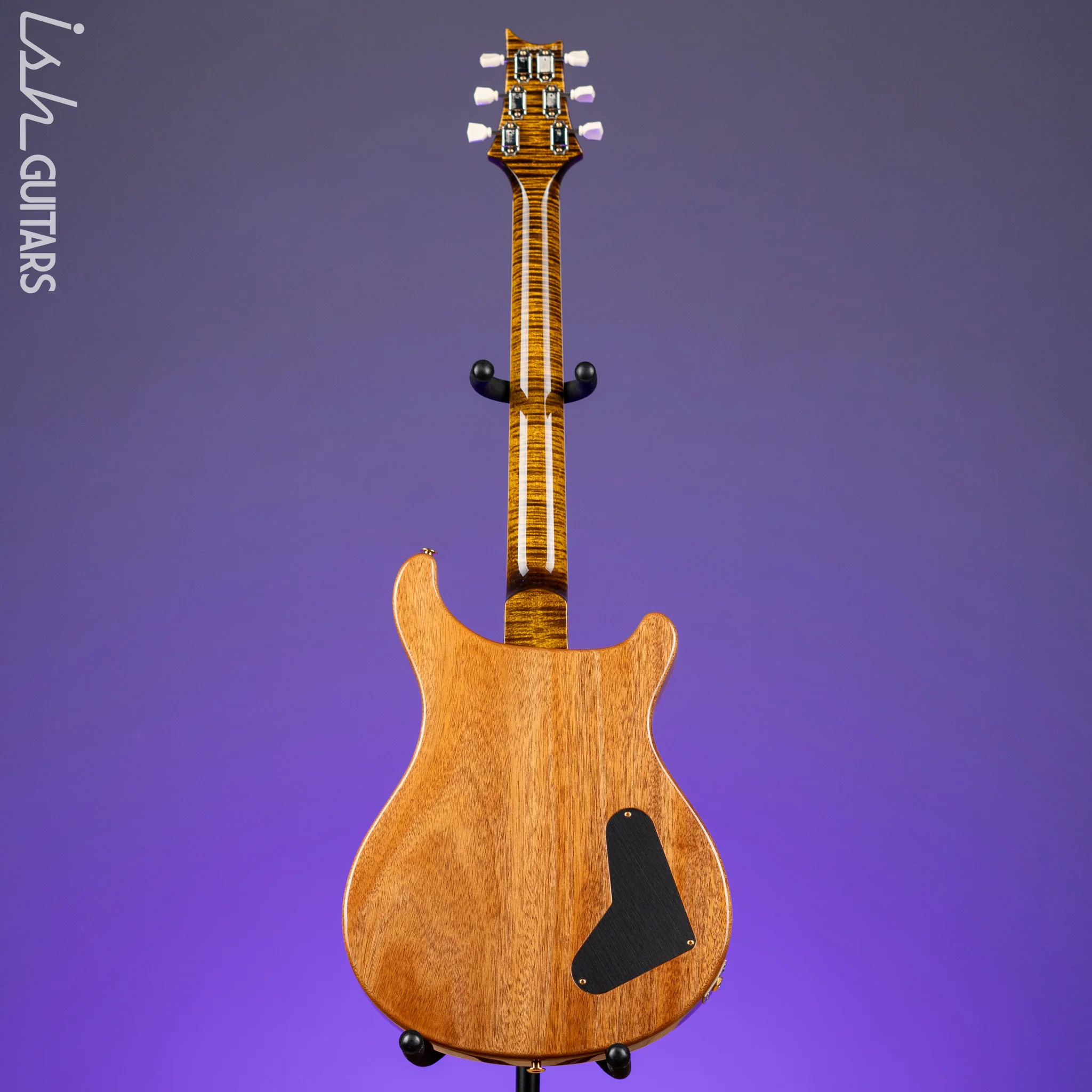 PRS McCarty Lefty Wood Library Yellow Tiger Artist Flame Maple Demo - Image 6