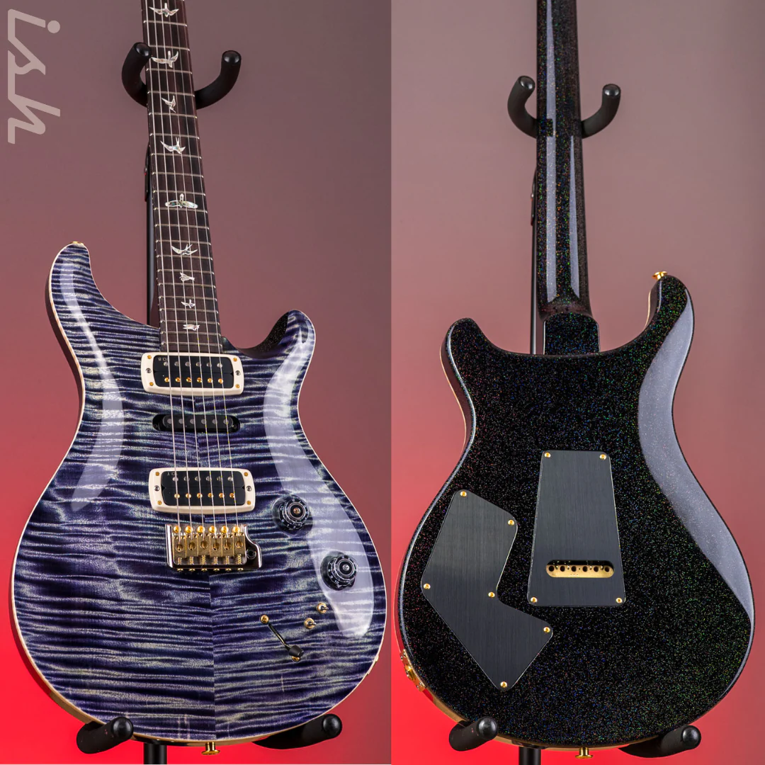 PRS Modern Eagle 10-Top Aurora Borealis w/ Rainbow Hollowflake Back