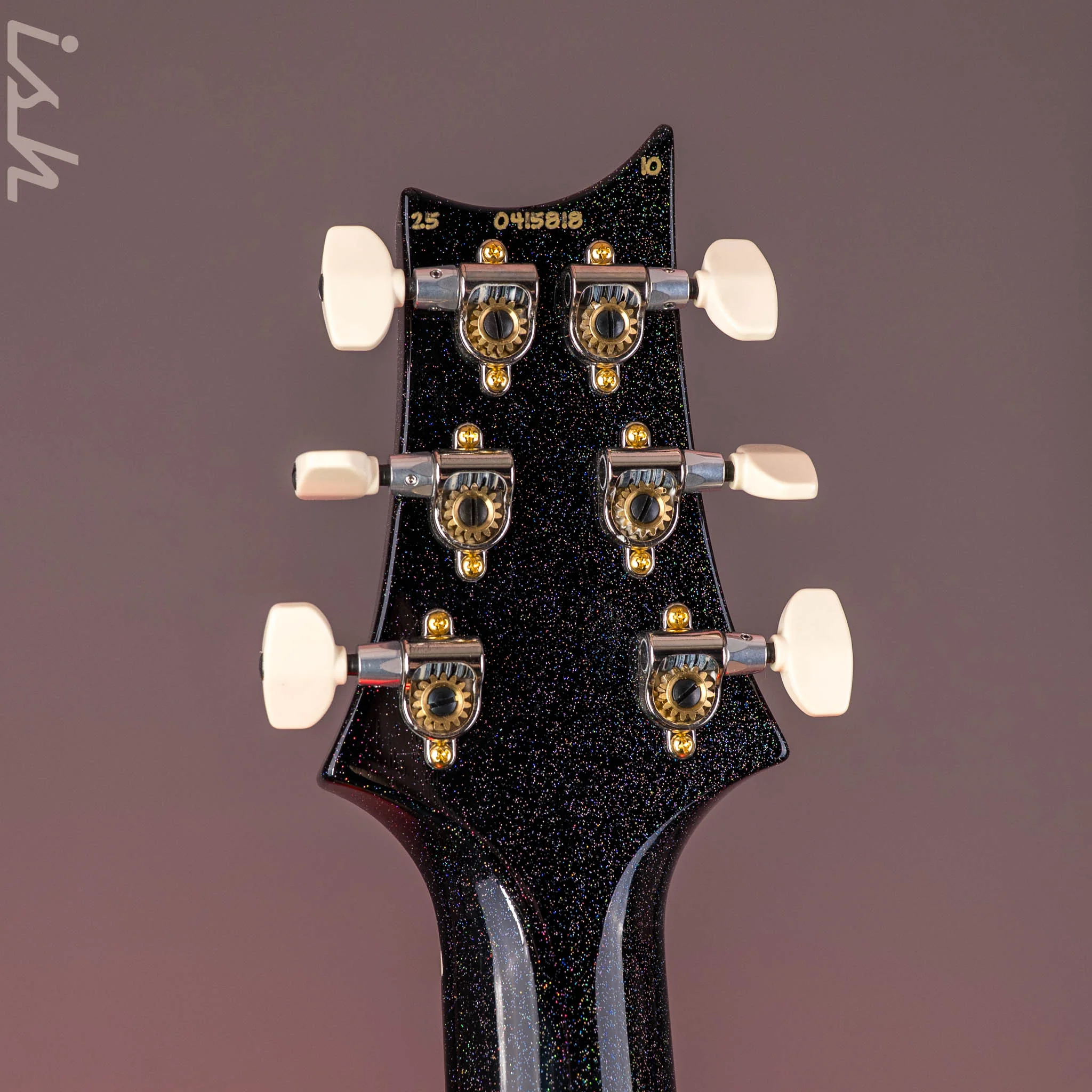 PRS Modern Eagle 10-Top Aurora Borealis w/ Rainbow Hollowflake Back - Image 12