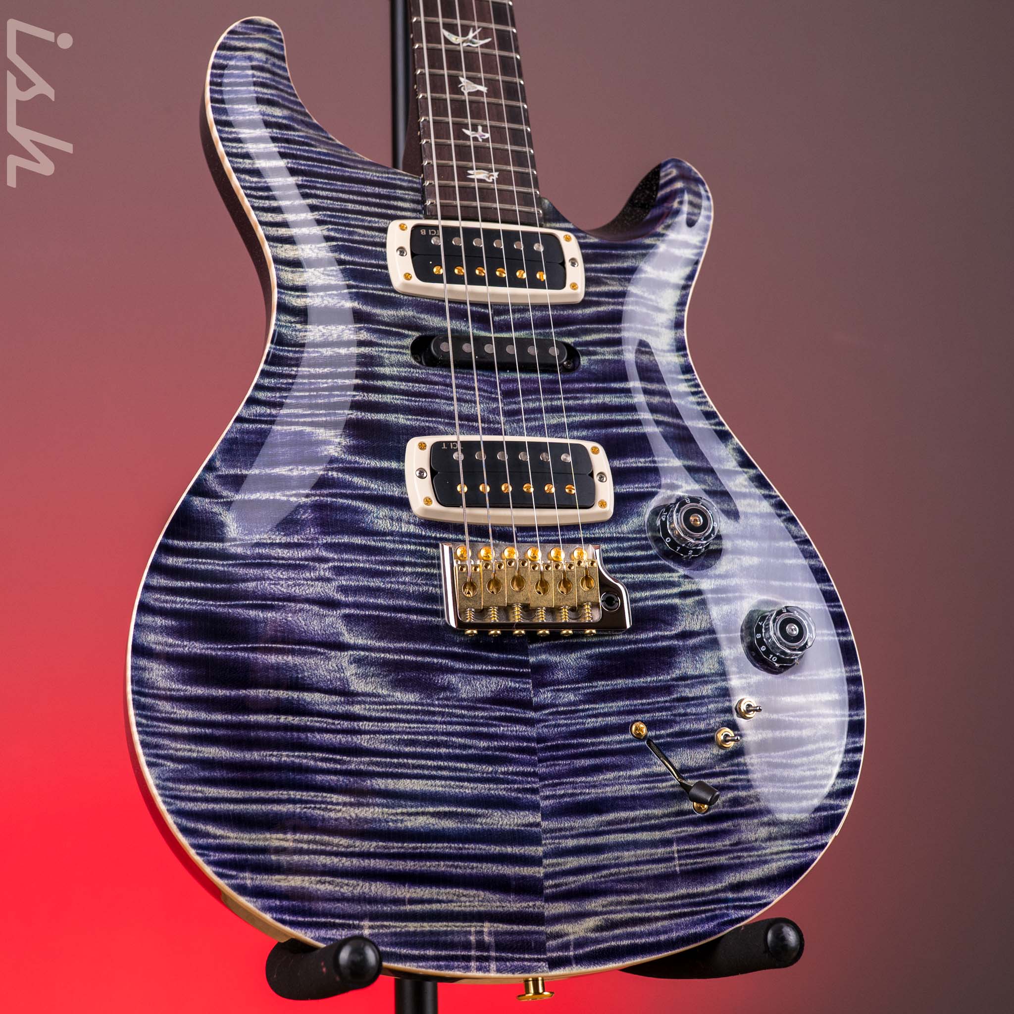 PRS Modern Eagle 10-Top Aurora Borealis w/ Rainbow Hollowflake Back - Image 2