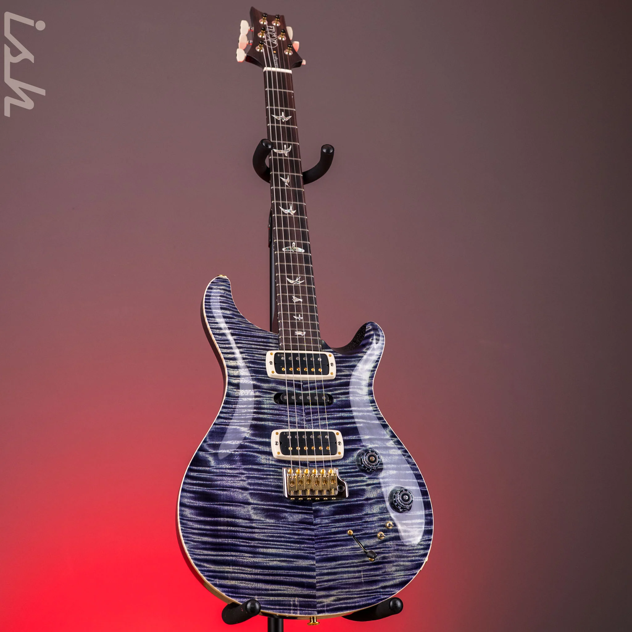 PRS Modern Eagle 10-Top Aurora Borealis w/ Rainbow Hollowflake Back - Image 3