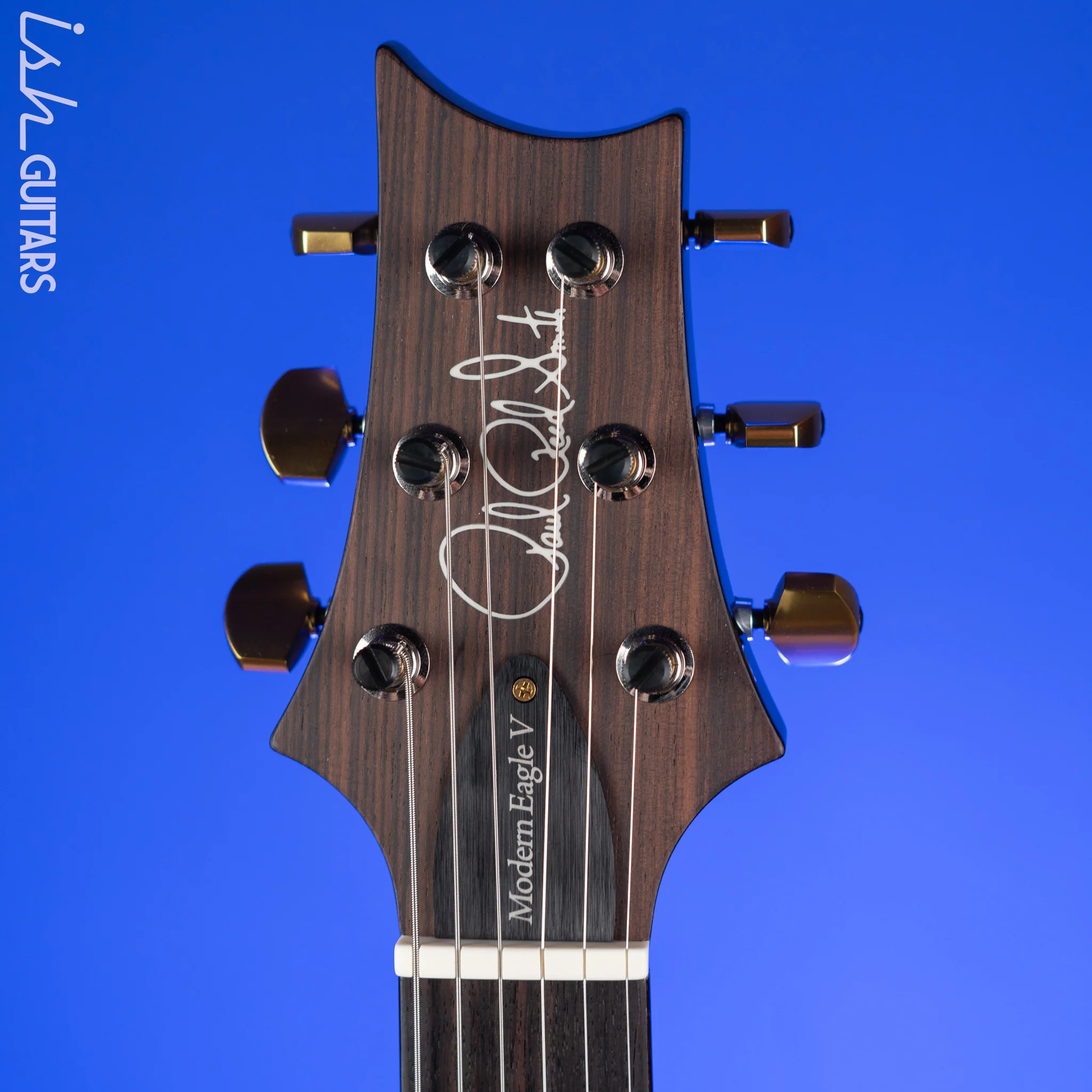 PRS Modern Eagle V 10-Top Fire Smokeburst - Image 5