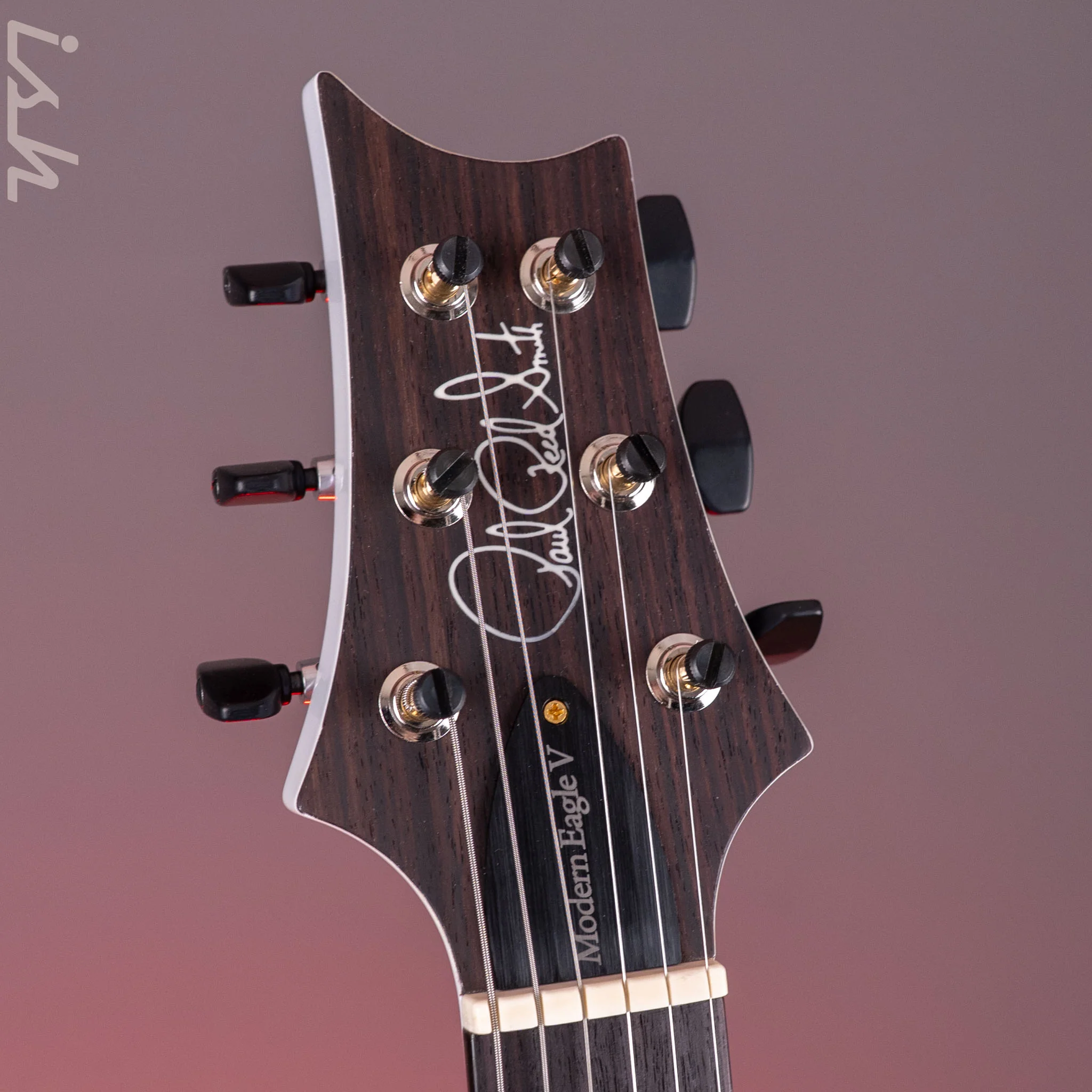 PRS Modern Eagle V 10-Top River Blue Pearl Back - Image 7