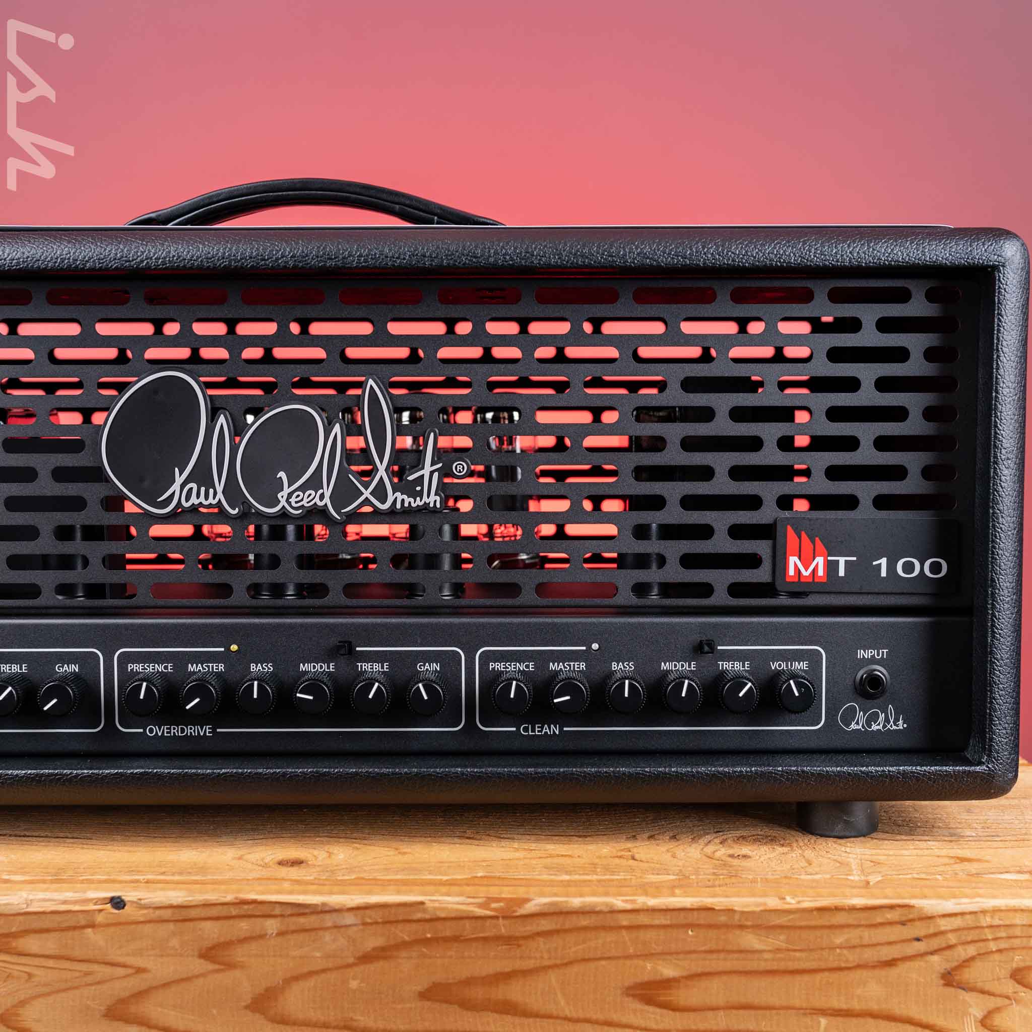 PRS MT 100 Mark Tremonti 100W Tube Amp Head Stealth Black - Image 3