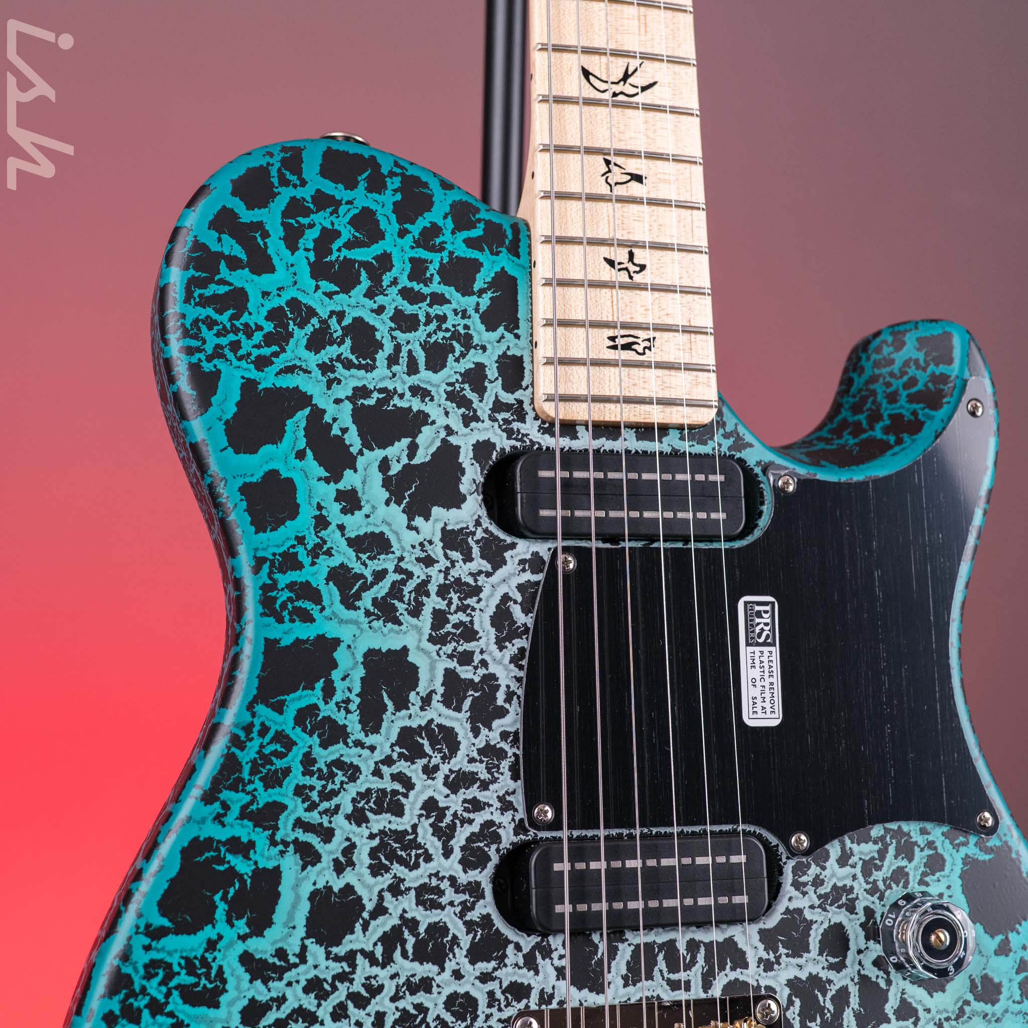 PRS NF 53 'Sprayer's Choice' Blue Burst Satin Crackle - Image 4