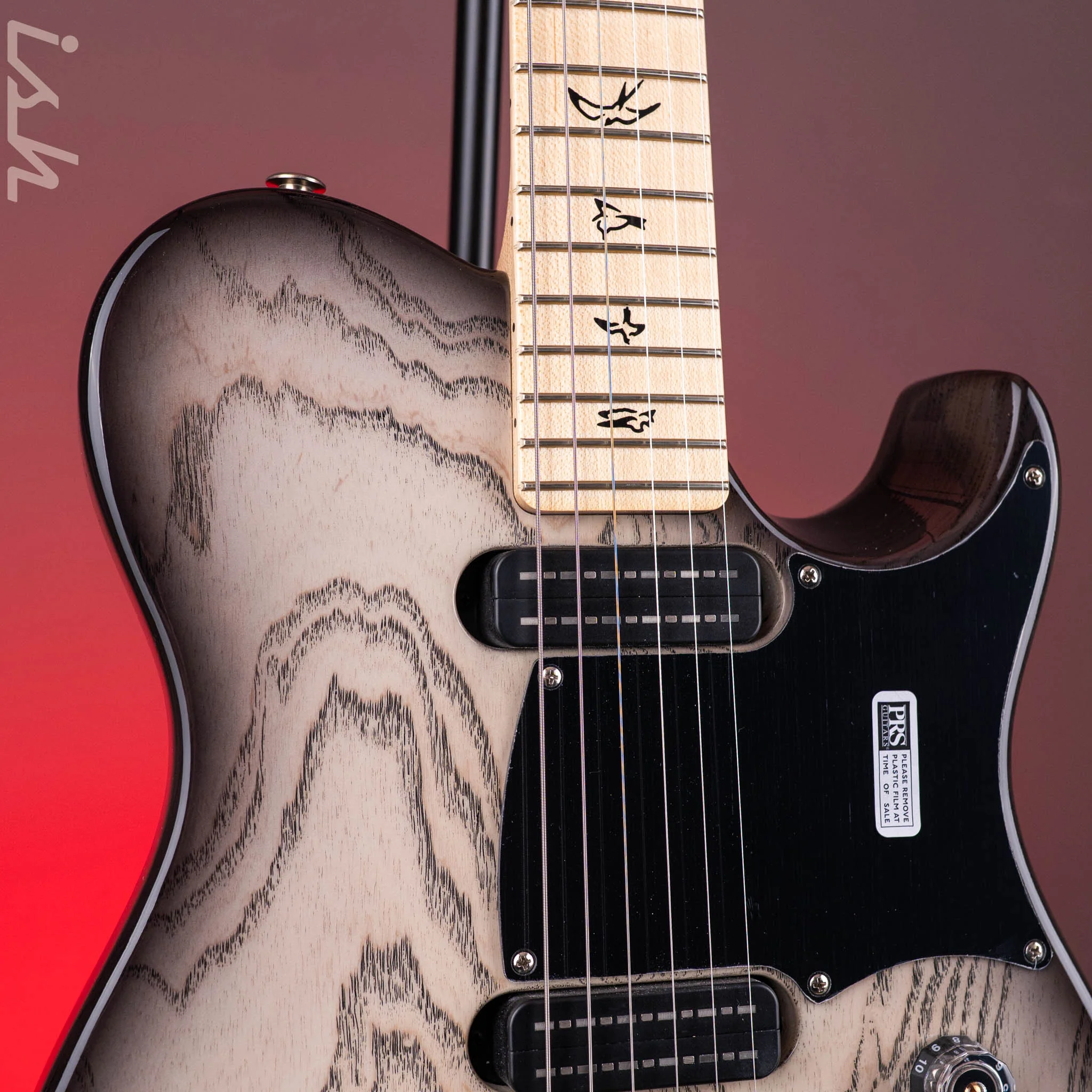 PRS NF 53 Custom Color White Doghair Smokeburst - Image 4