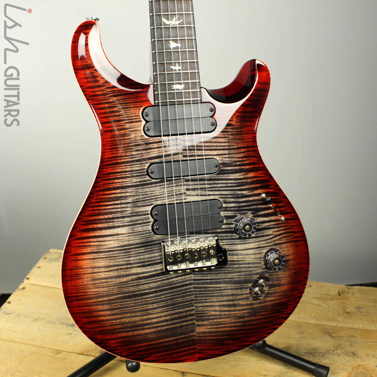 2018 PRS Paul Reed Smith 509 10 Top Charcoal Cherry Sunburst