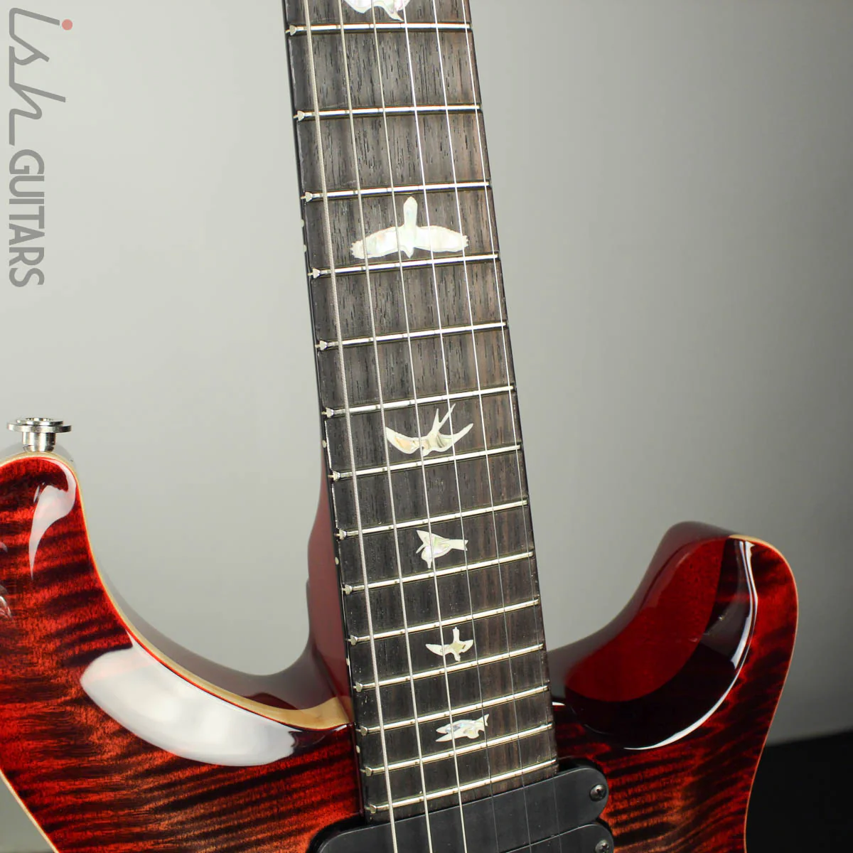 2018 PRS Paul Reed Smith 509 10 Top Charcoal Cherry Sunburst - Image 5