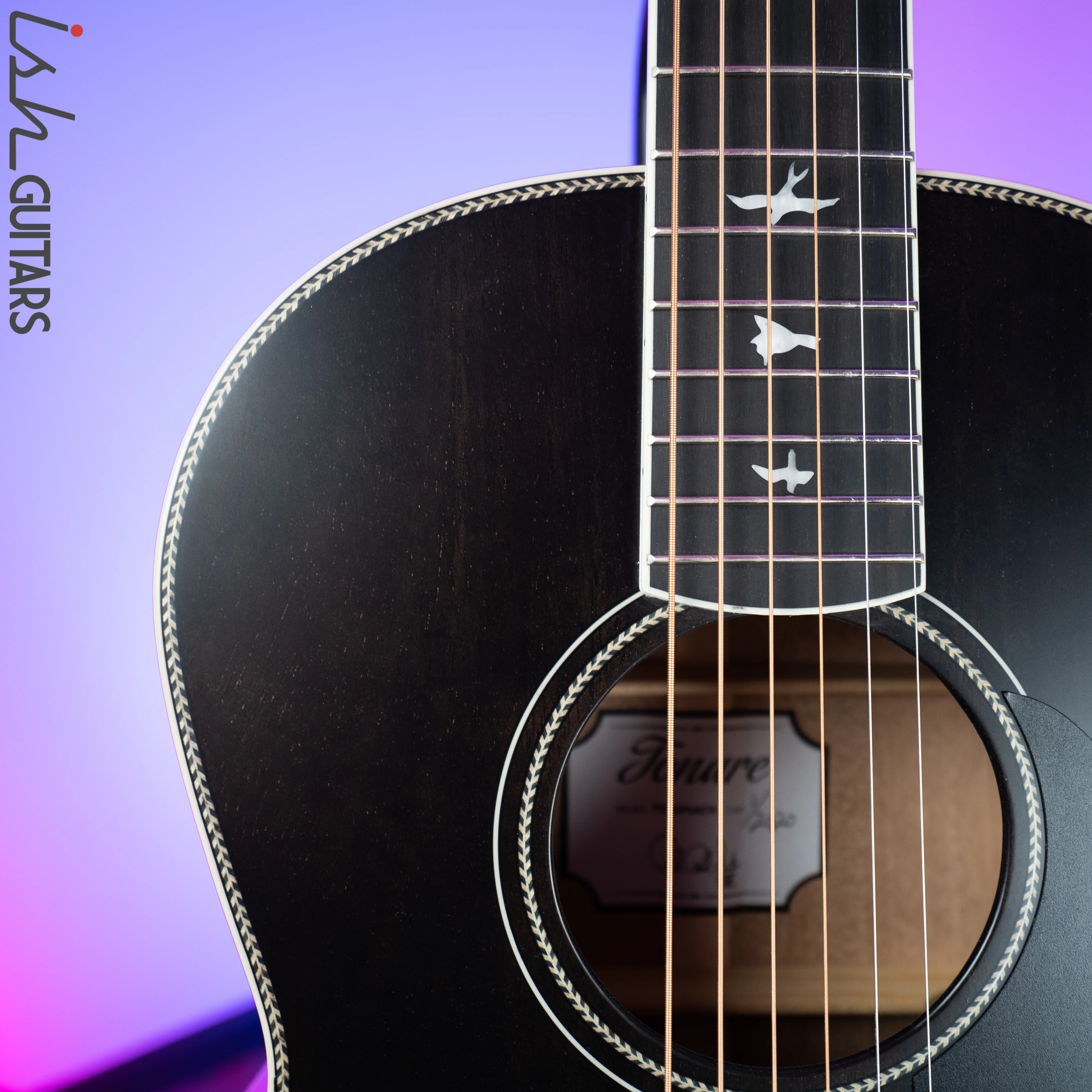 PRS Paul Reed Smith SE Parlor P20E Charcoal - Image 3