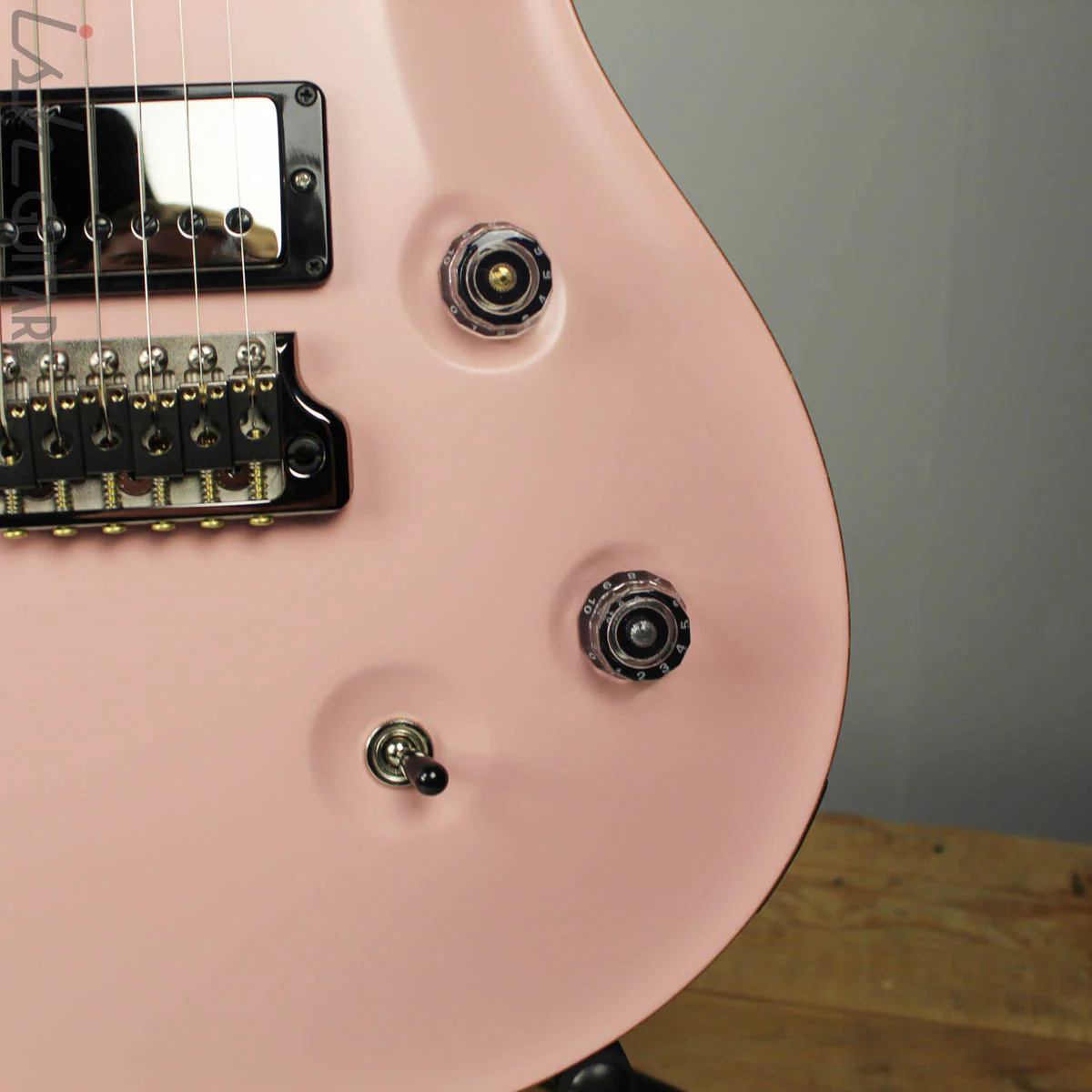 PRS Paul Reed Smith Wood Library Custom 24 Grandma Hannon Pink Mahogany Back - Image 4