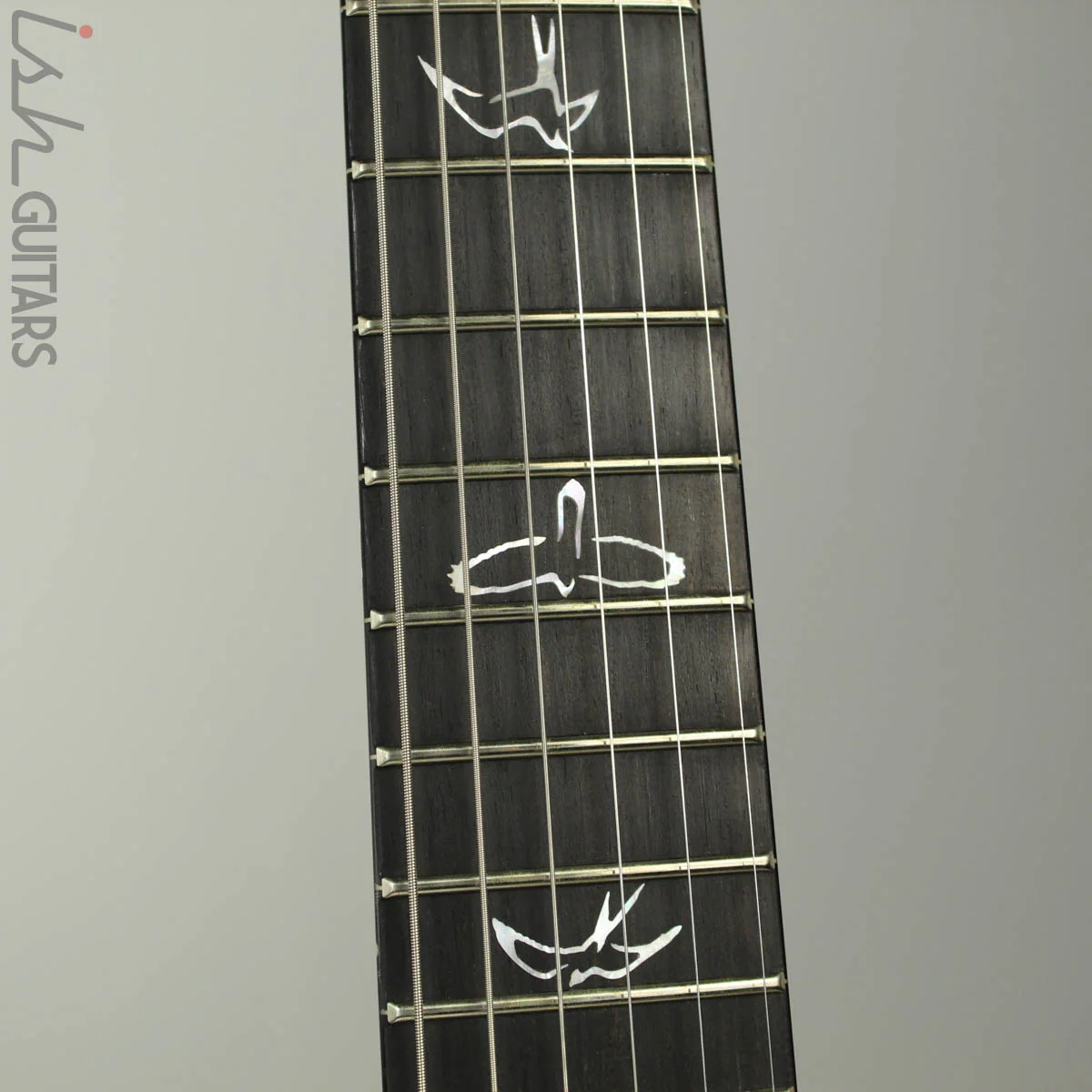 PRS Paul Reed Smith Wood Library Custom 24 Platinum Metallic Silver (DEMO VIDEO) - Image 5
