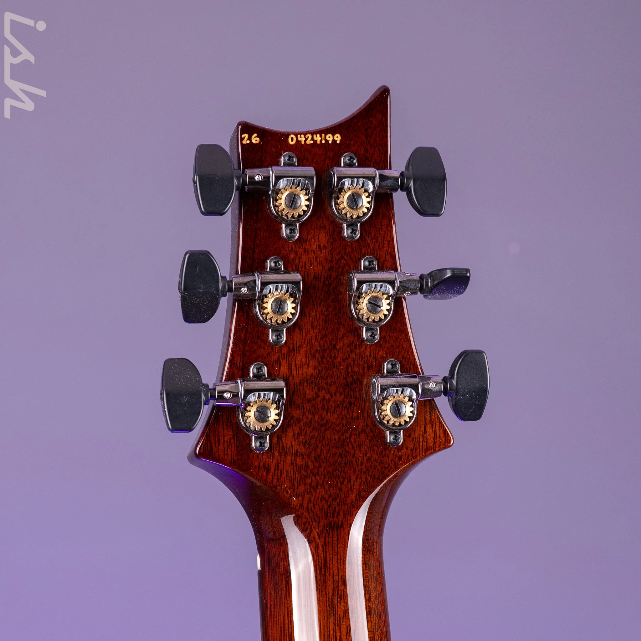 PRS Paul's Limited Mango Top Custom Color Black Gold Smokeburst - Image 12