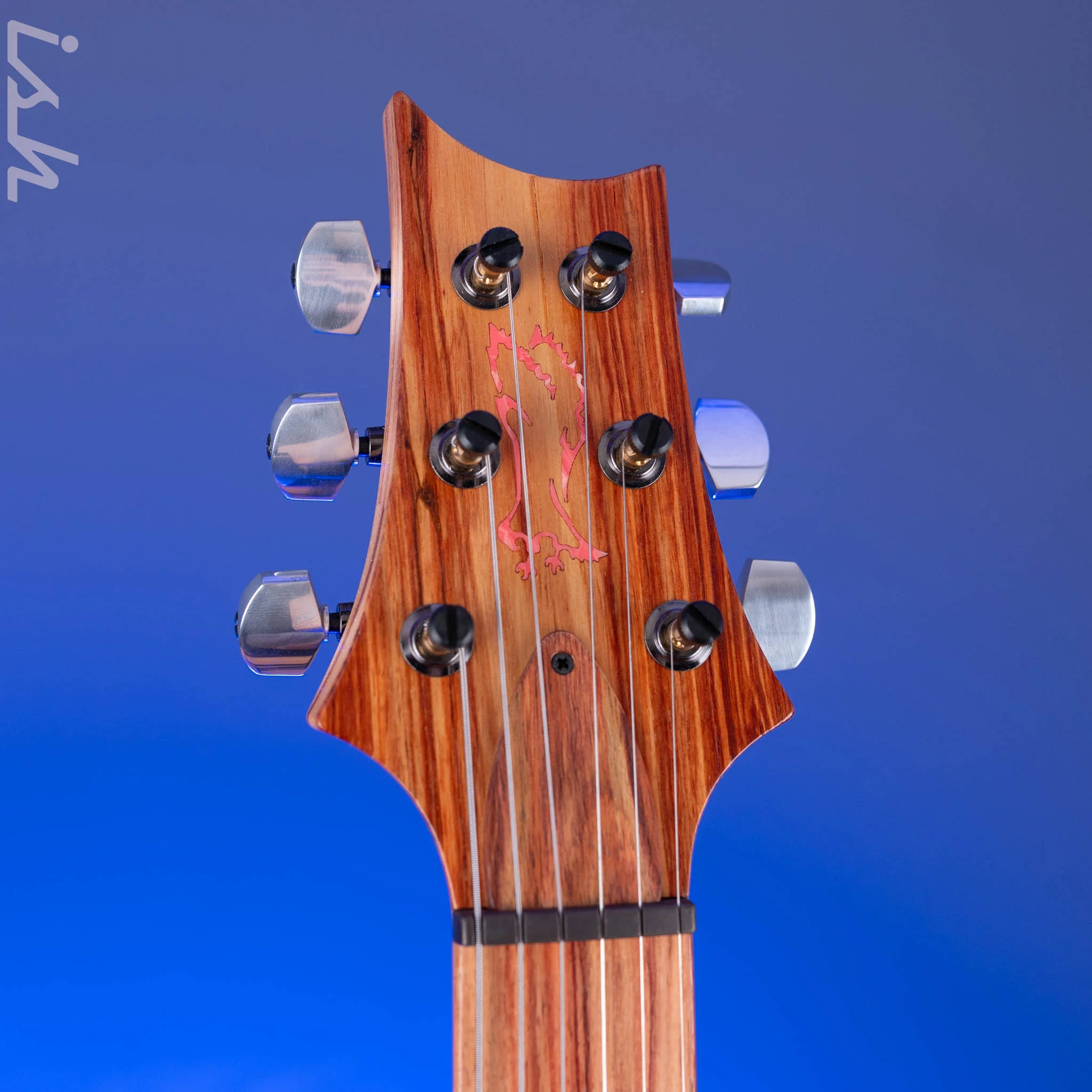 PRS Private Stock Special Semi-Hollow Piezo Blood Red Fade Tulip Wood - Image 6