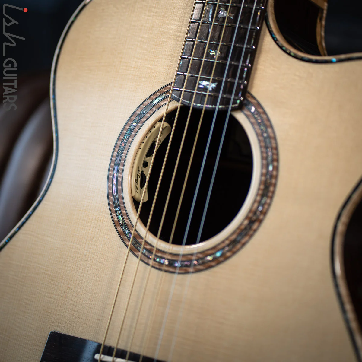PRS Private Stock Angelus Acoustic Brazilian Rosewood Adirondack Spruce - Image 13