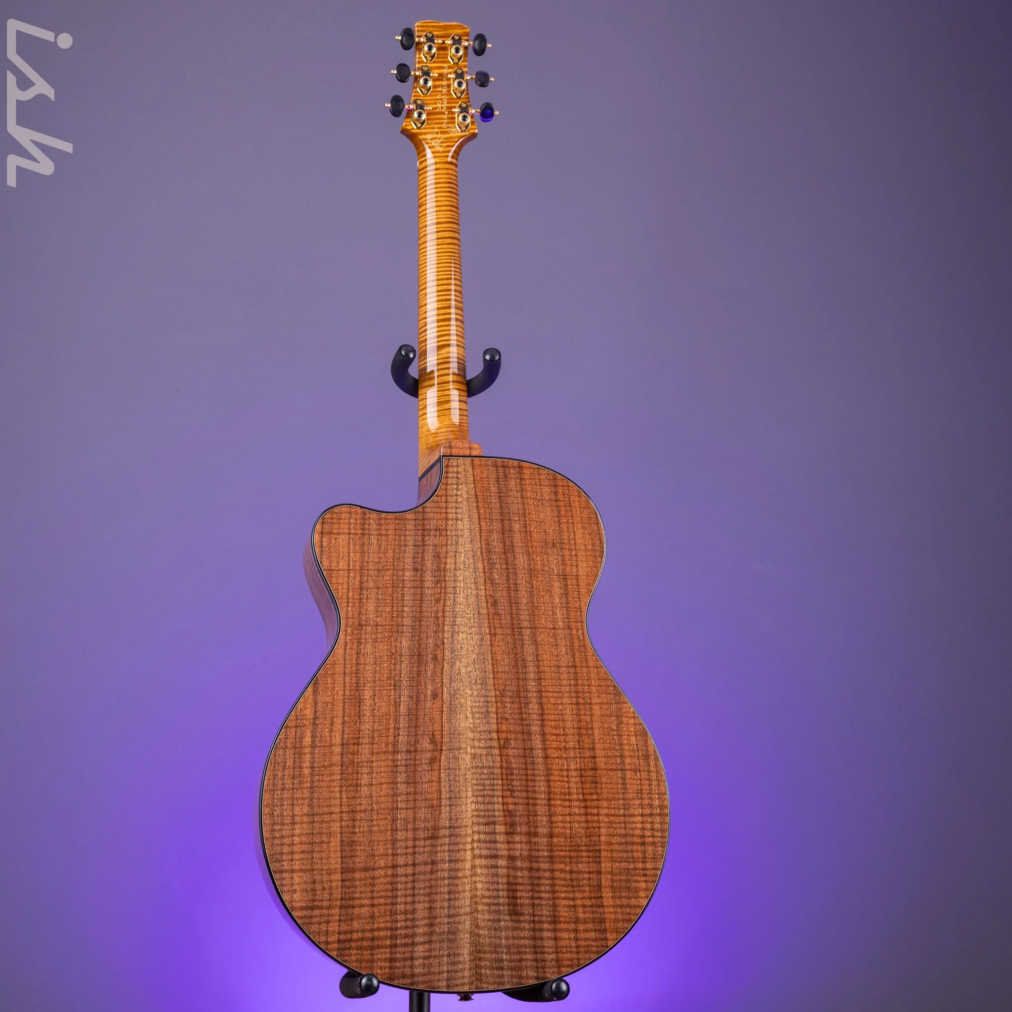 PRS Private Stock Acoustic Angelus Cutaway Cedar Top Walnut Back/Side - Image 12