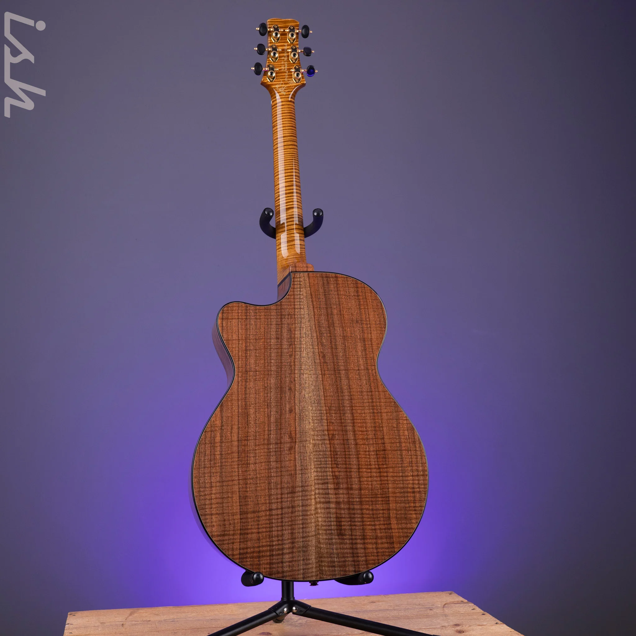 PRS Private Stock Acoustic Angelus Cutaway Cedar Top Walnut Back/Side - Image 13