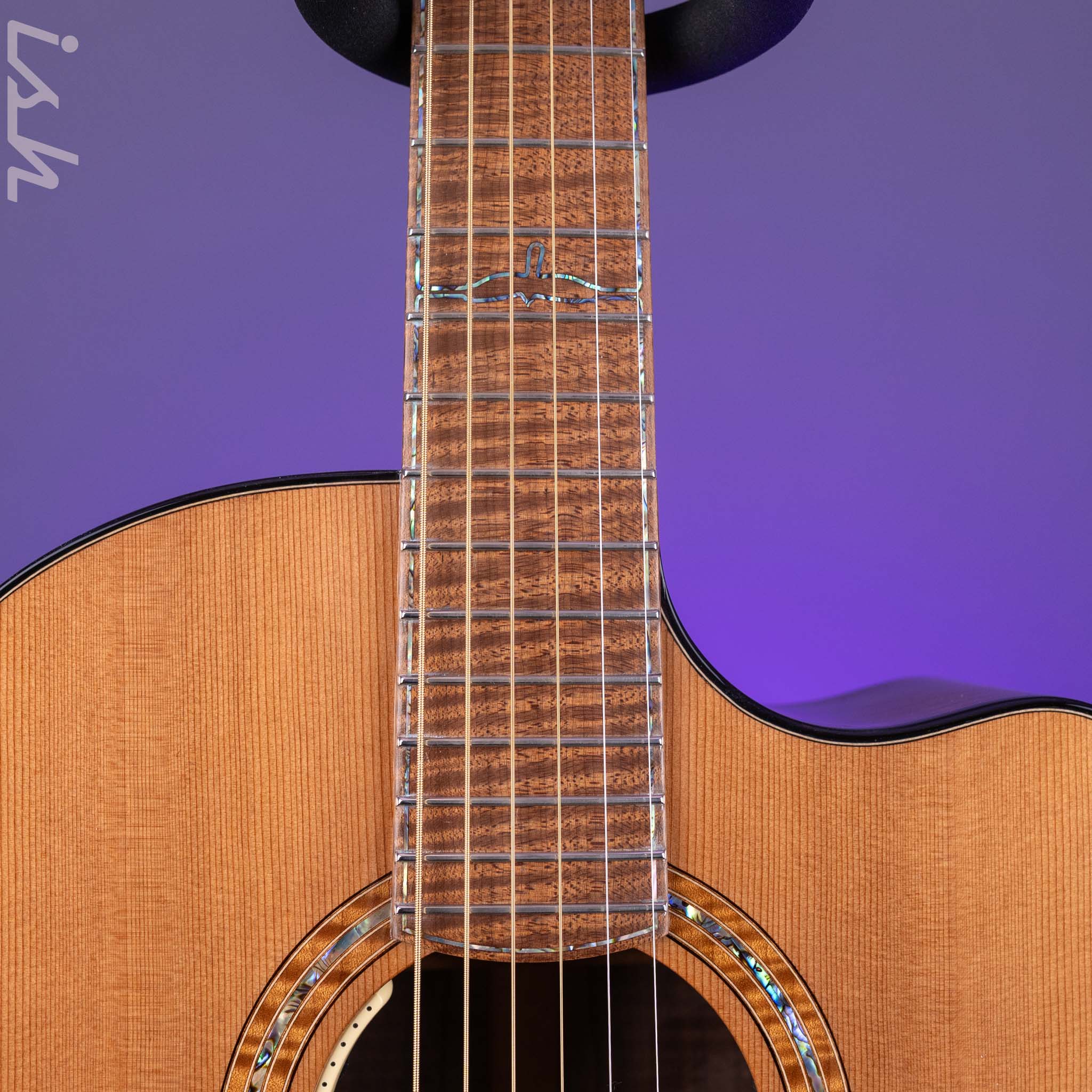 PRS Private Stock Acoustic Angelus Cutaway Cedar Top Walnut Back/Side - Image 9
