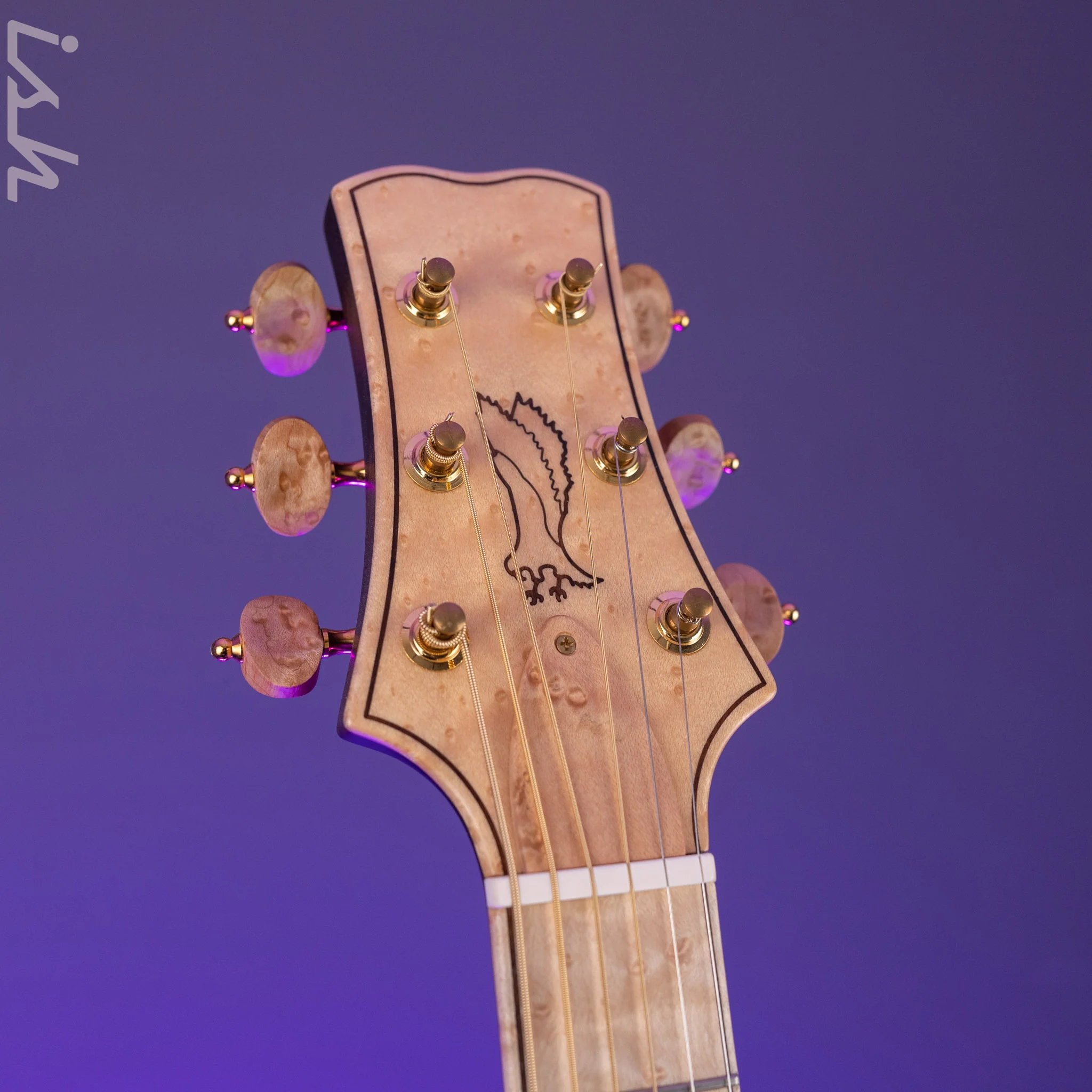 PRS Private Stock Angelus Acoustic Guitar Ziricote Bearclaw Spruce - Image 8