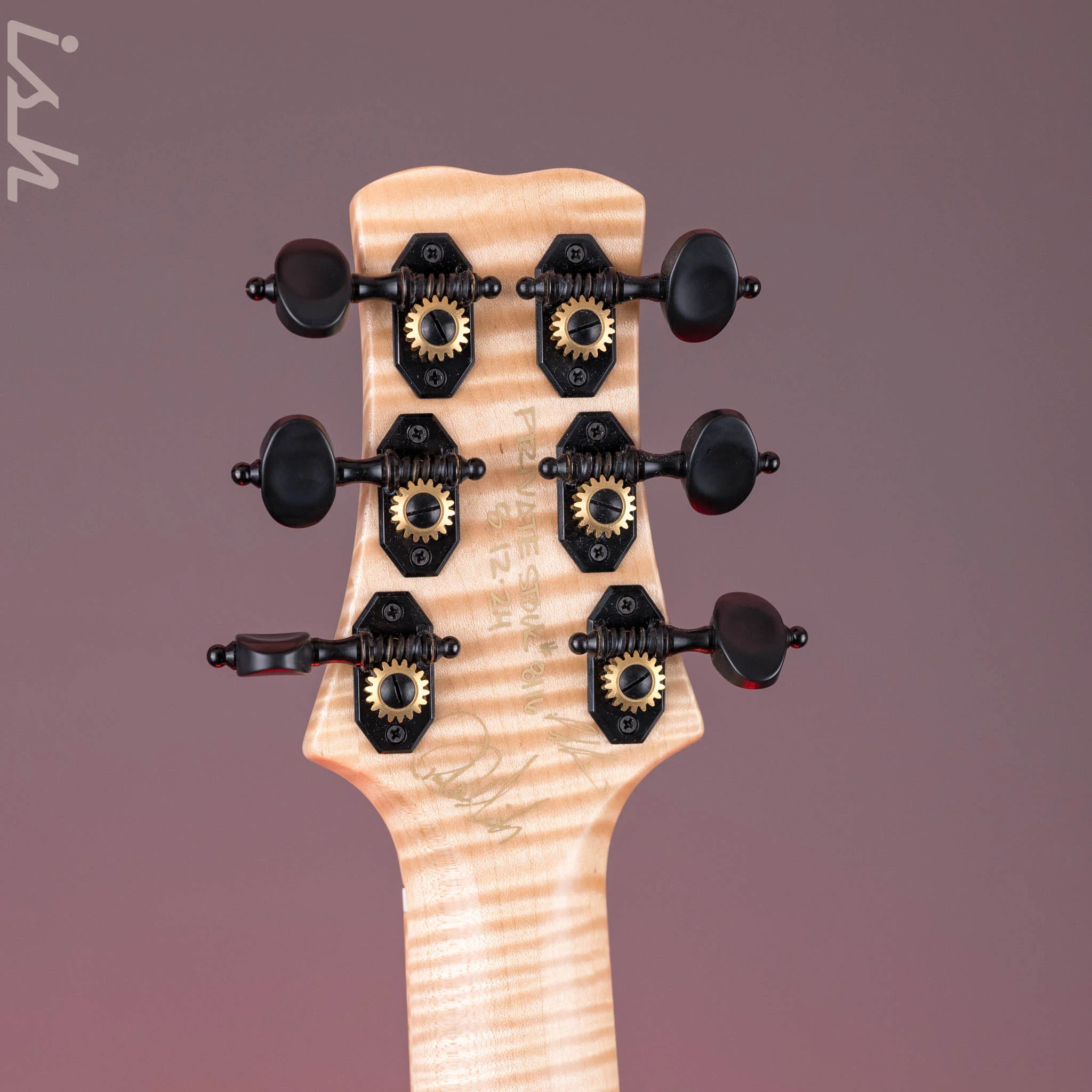 PRS Private Stock Angelus Acoustic Matte Black Back & Sides - Image 14