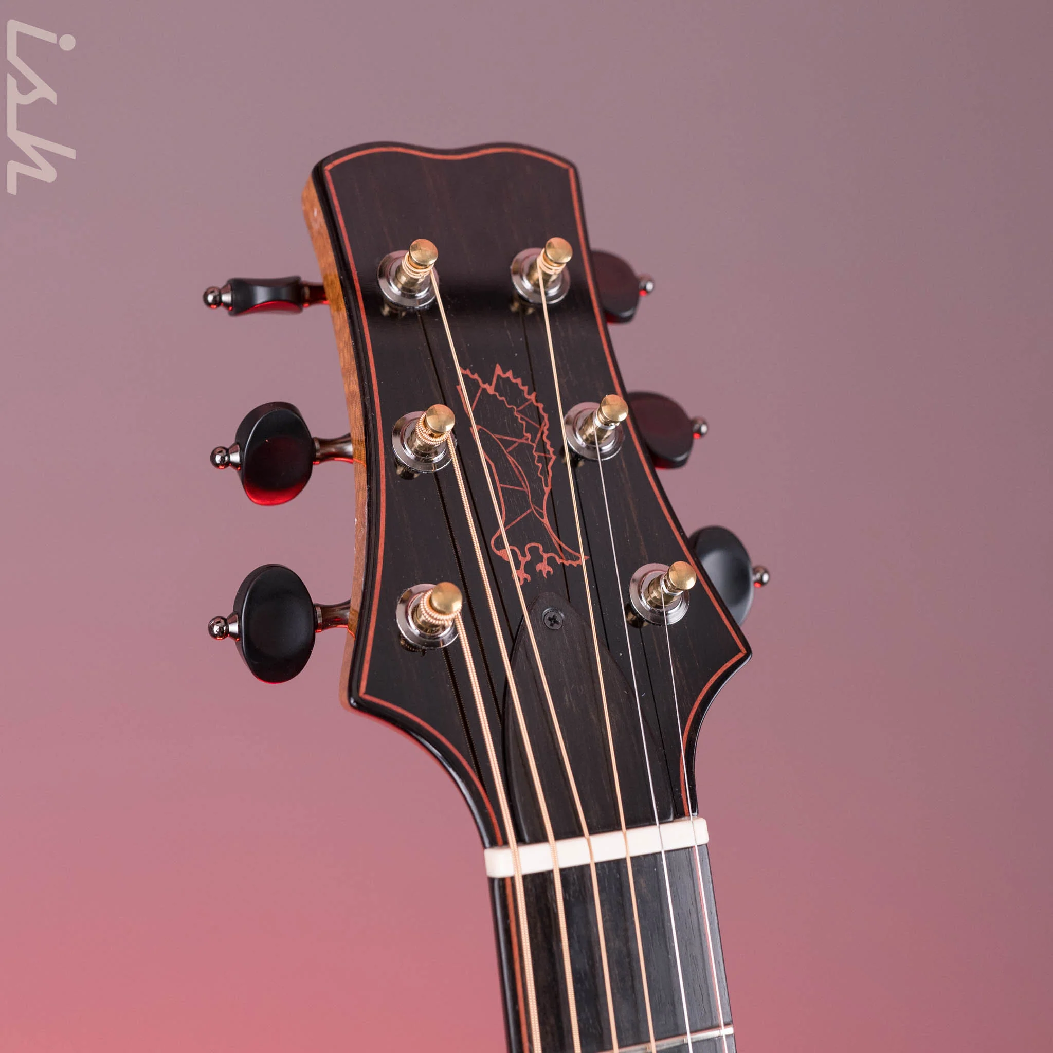 PRS Private Stock Angelus Acoustic Pink Ivory Back & Sides - Image 8