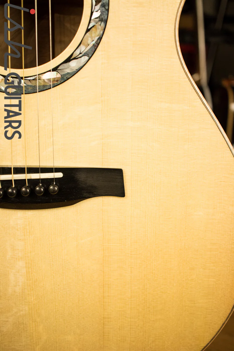 PRS Private Stock Angelus Acoustic Top Natural Blue Nightshade Back - Image 4