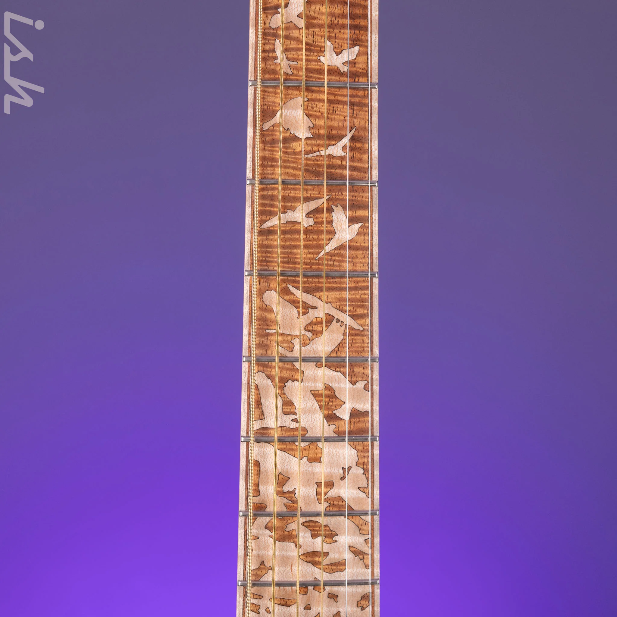 PRS Private Stock Angelus Koa Curly Maple Acoustic-Electric Guitar - Image 8