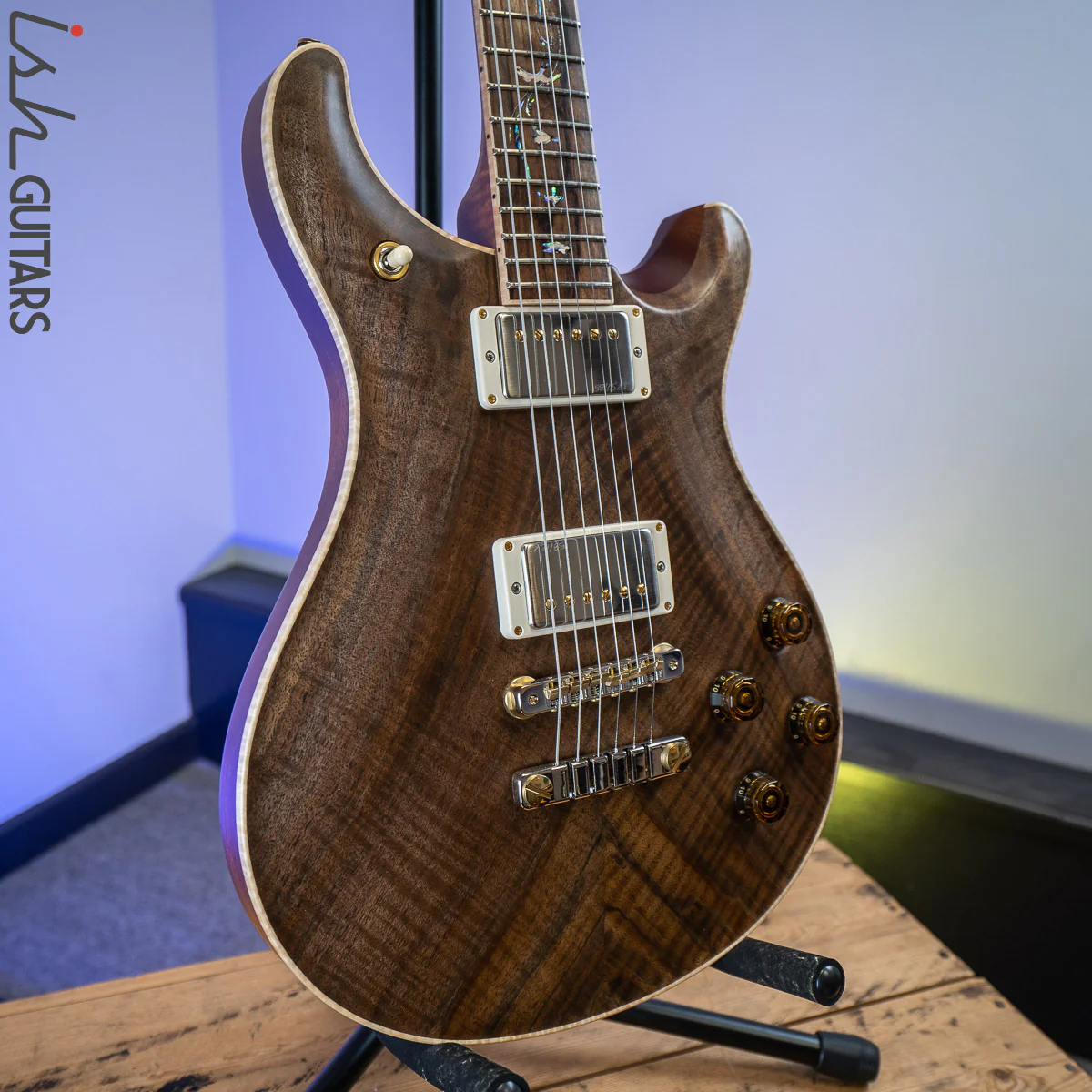 PRS Private Stock McCarty 594 Figured Walnut/Roasted African Mahogany - Image 5