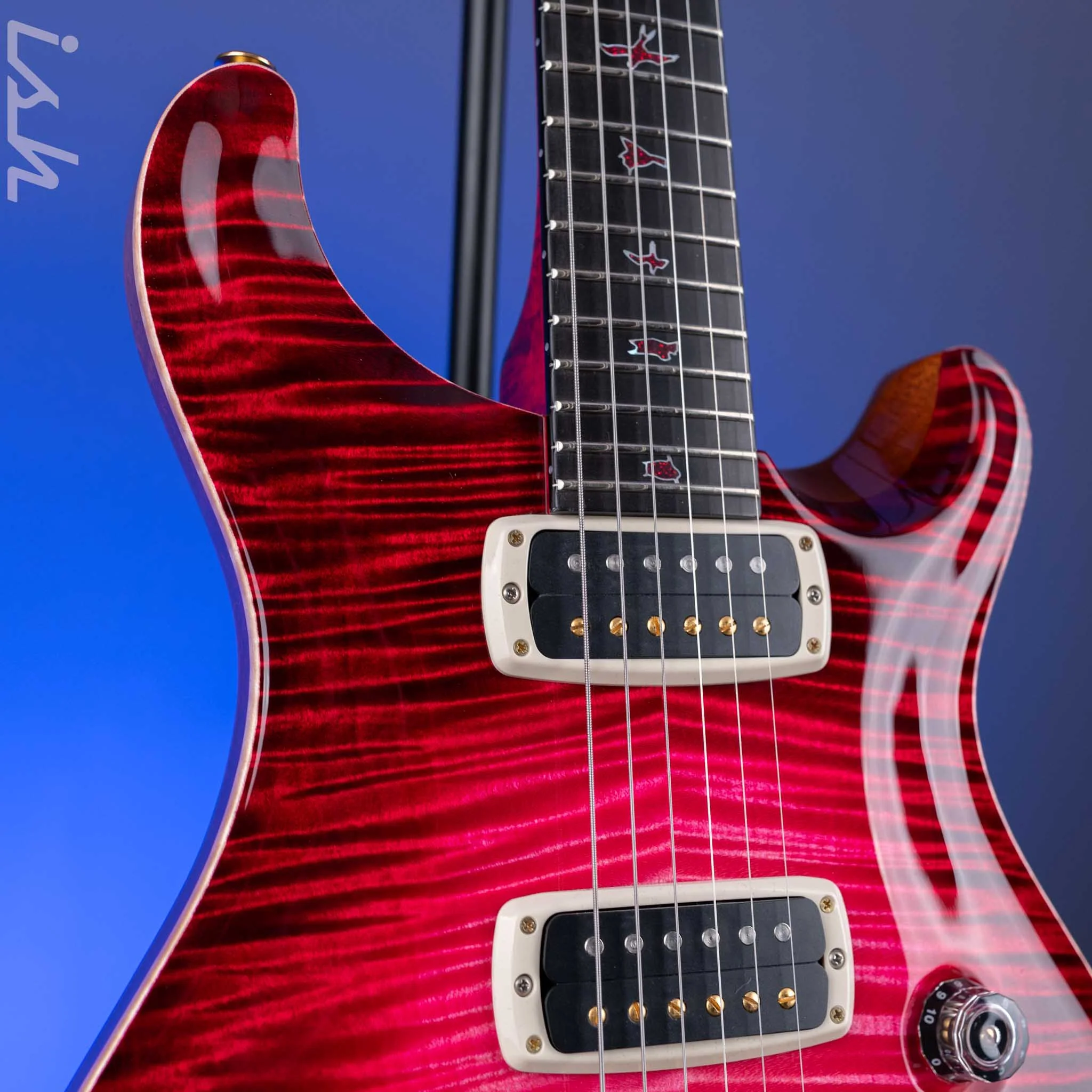 PRS Private Stock Custom 24-08 Blood Red Glow - Image 3