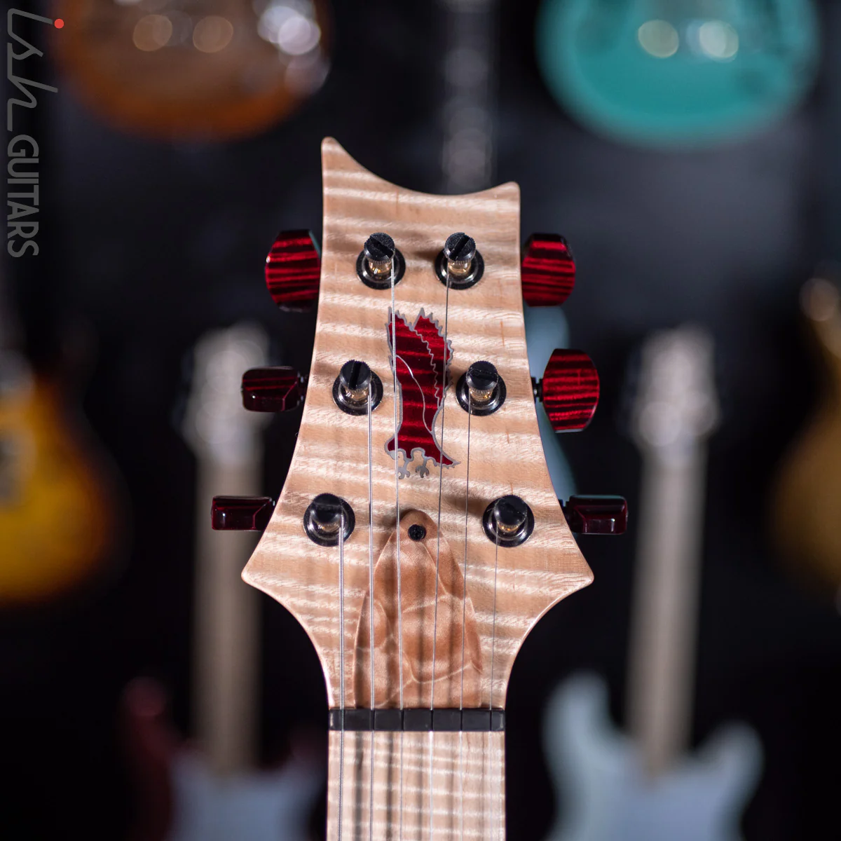 PRS Private Stock Custom 24 408 Graveyard Red Fade - Image 9
