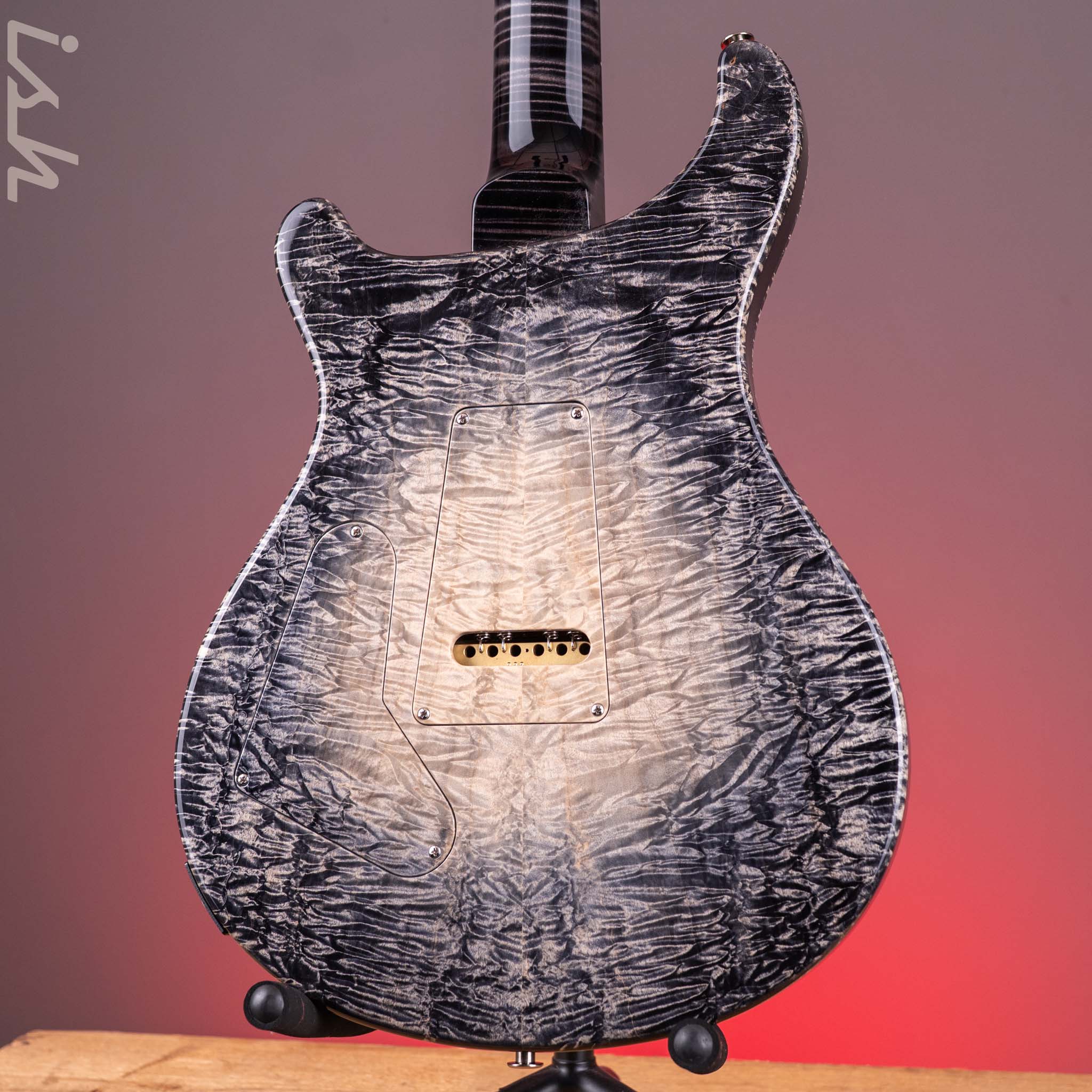 PRS Private Stock Custom 24 Curly Silver Maple Frostbite Glow - Image 10
