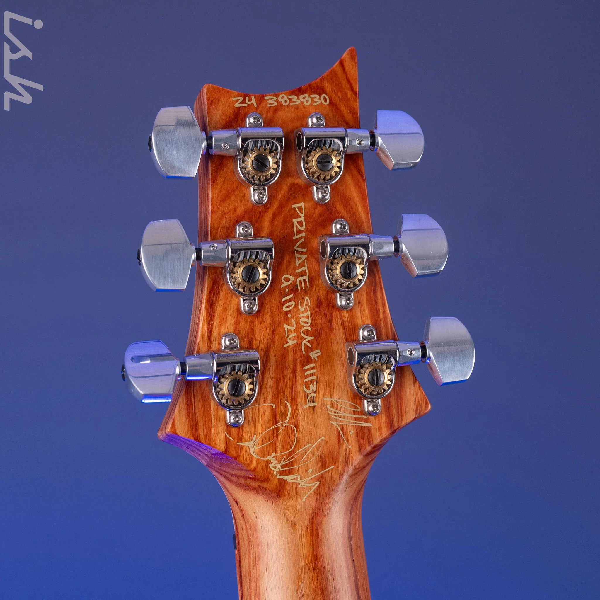 PRS Private Stock Custom 24 Figured Ash Red Grainfill - Image 13