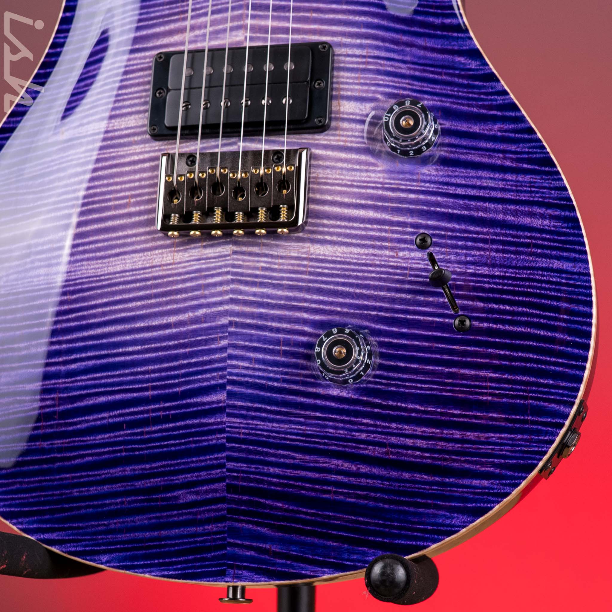 PRS Private Stock Custom 24 Hardtail Purple Glow - Image 5