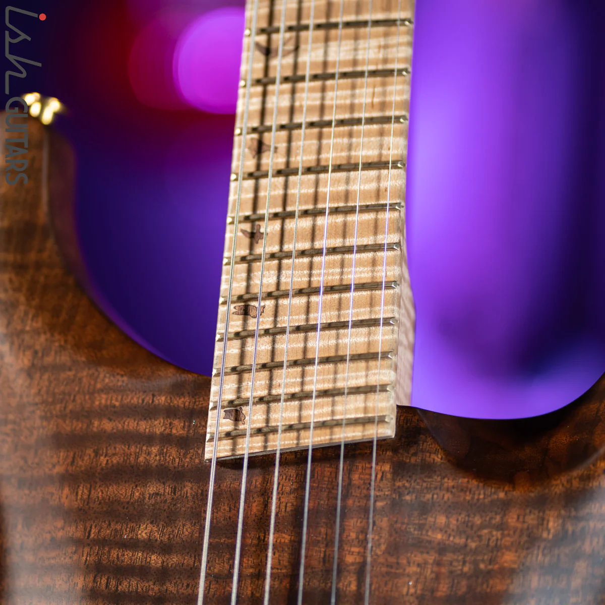 PRS Private Stock Custom 24 Multi-Scale 6-String One Piece Figured Walnut - Image 4