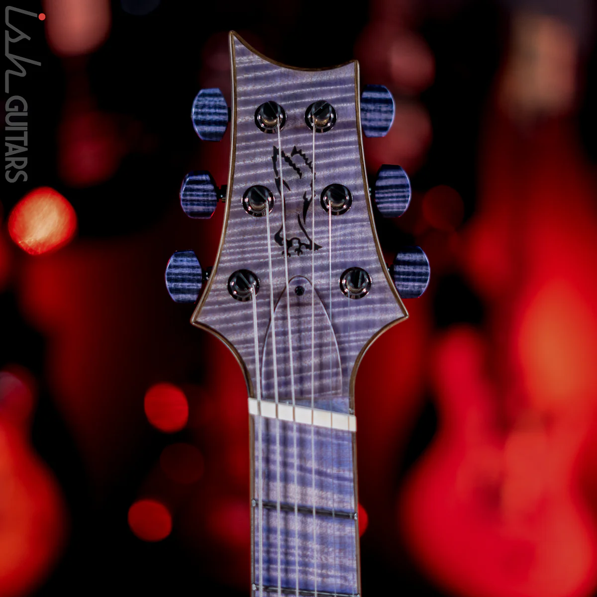 PRS Private Stock Custom 24 Multi-scale 6-String Purple Reverse Glow Satin - Image 6