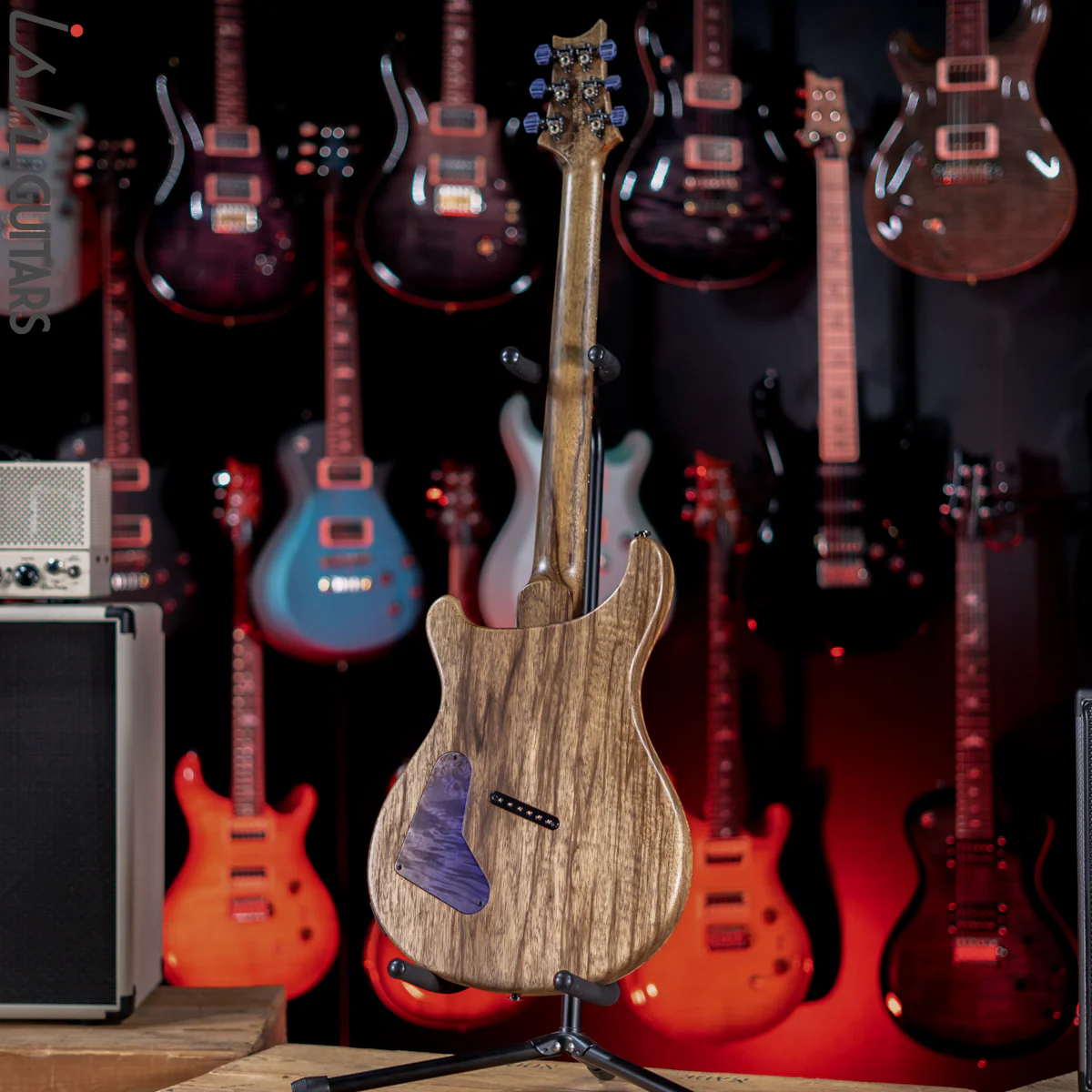 PRS Private Stock Custom 24 Multi-scale 6-String Purple Reverse Glow Satin - Image 7