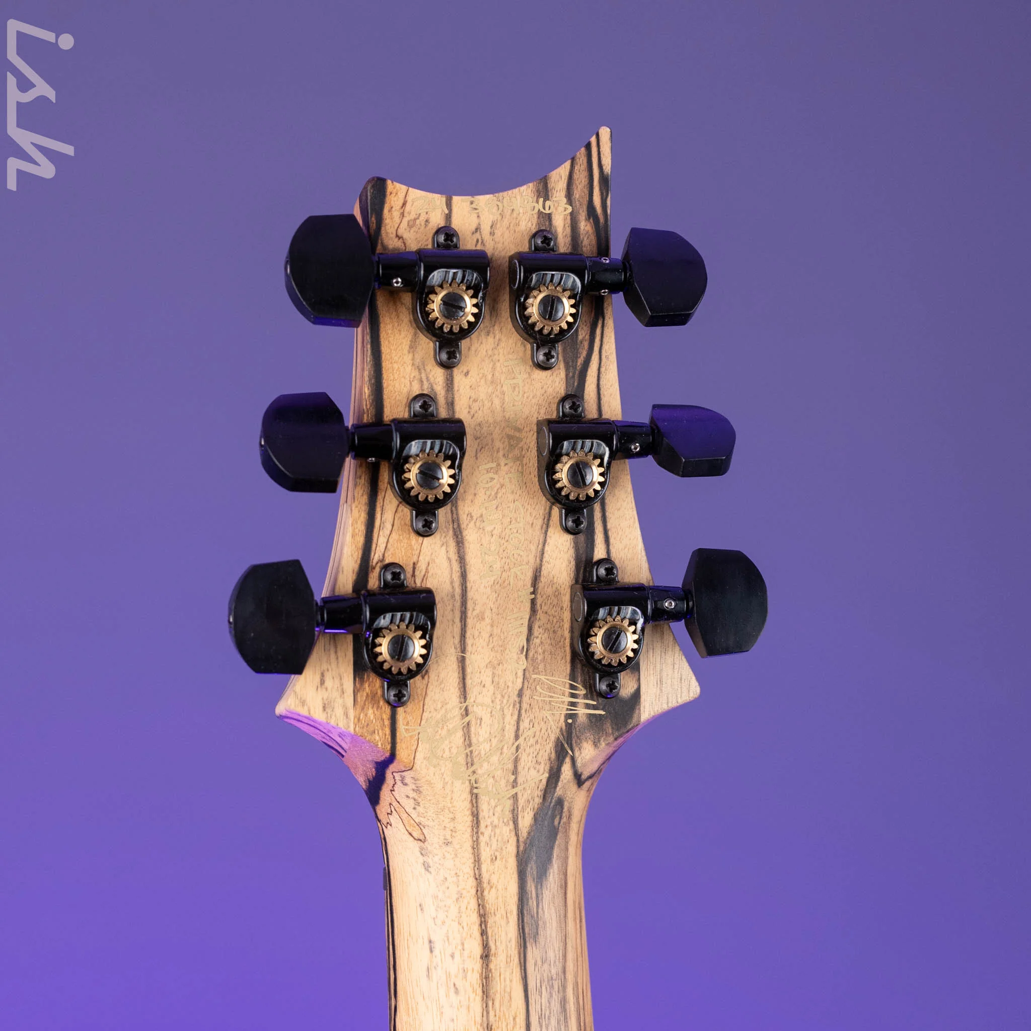 PRS Private Stock Custom 24 Piezo Zebrawood & Pale Moon Ebony - Image 11